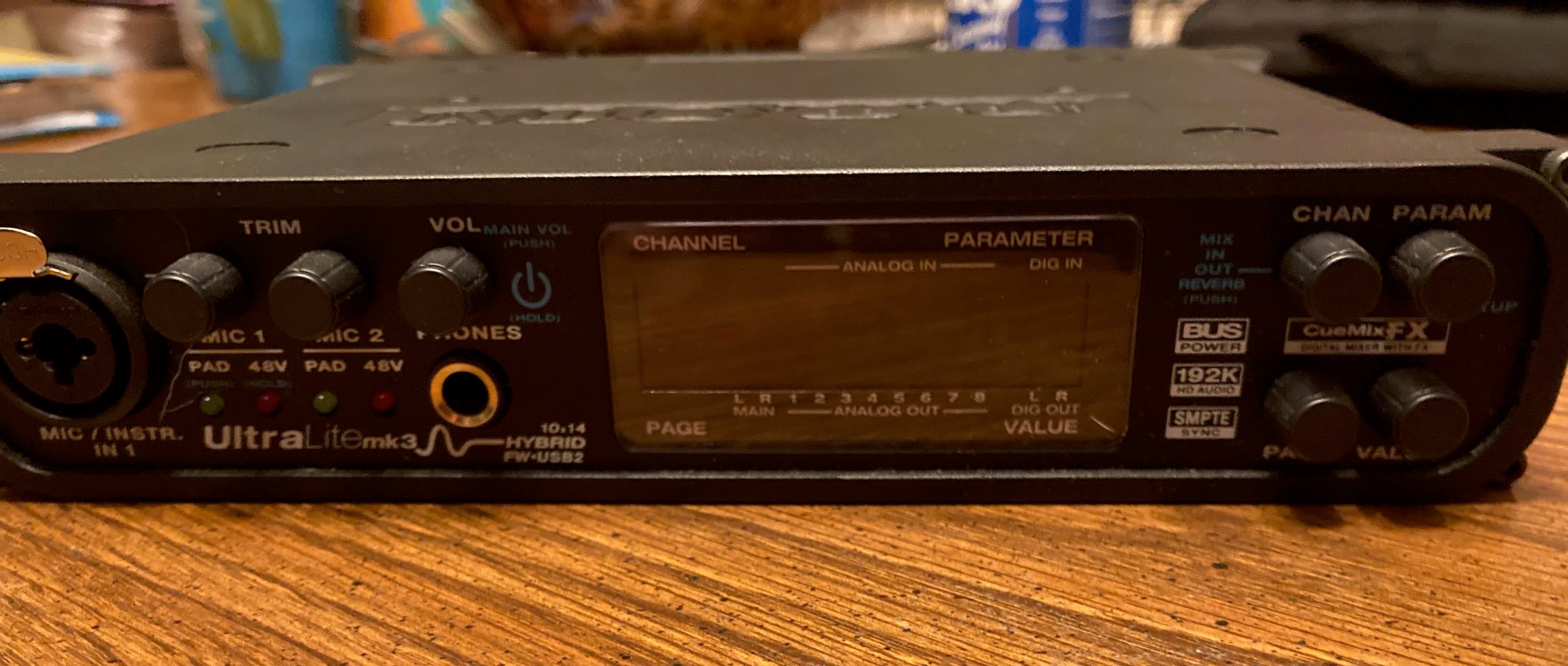 Used MOTU UltraLite-mk3 Hybrid USB - Sweetwater's Gear Exchange