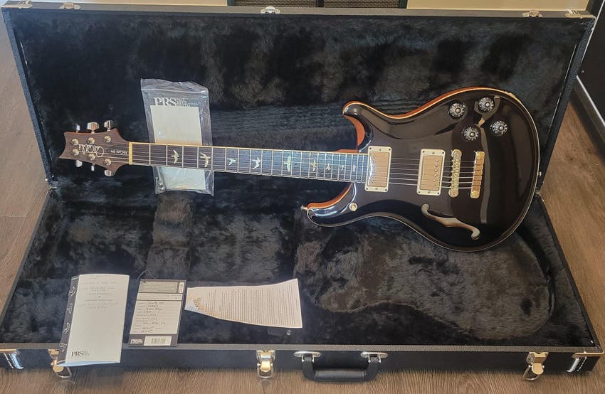 2019 CORE LTD McCarty 594 Semi-Hollow Black Top