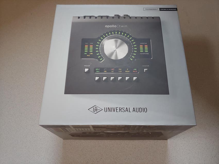 Used Universal Audio NEW Apollo Twin MKII DUO 10x6 Thunderbolt Audio Interface with UAD DSP