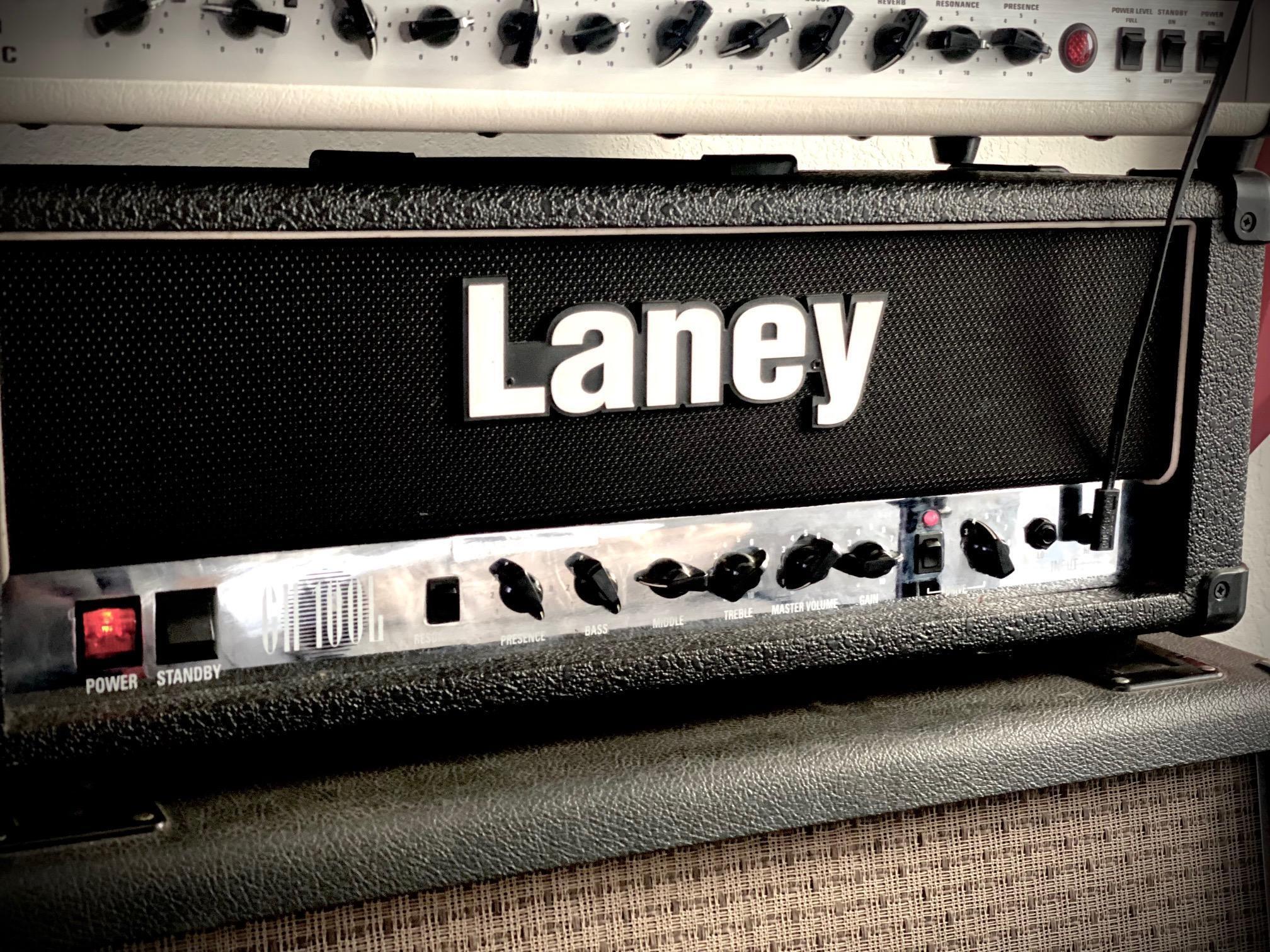 Used Laney GH100L 100-Watt Amp Head