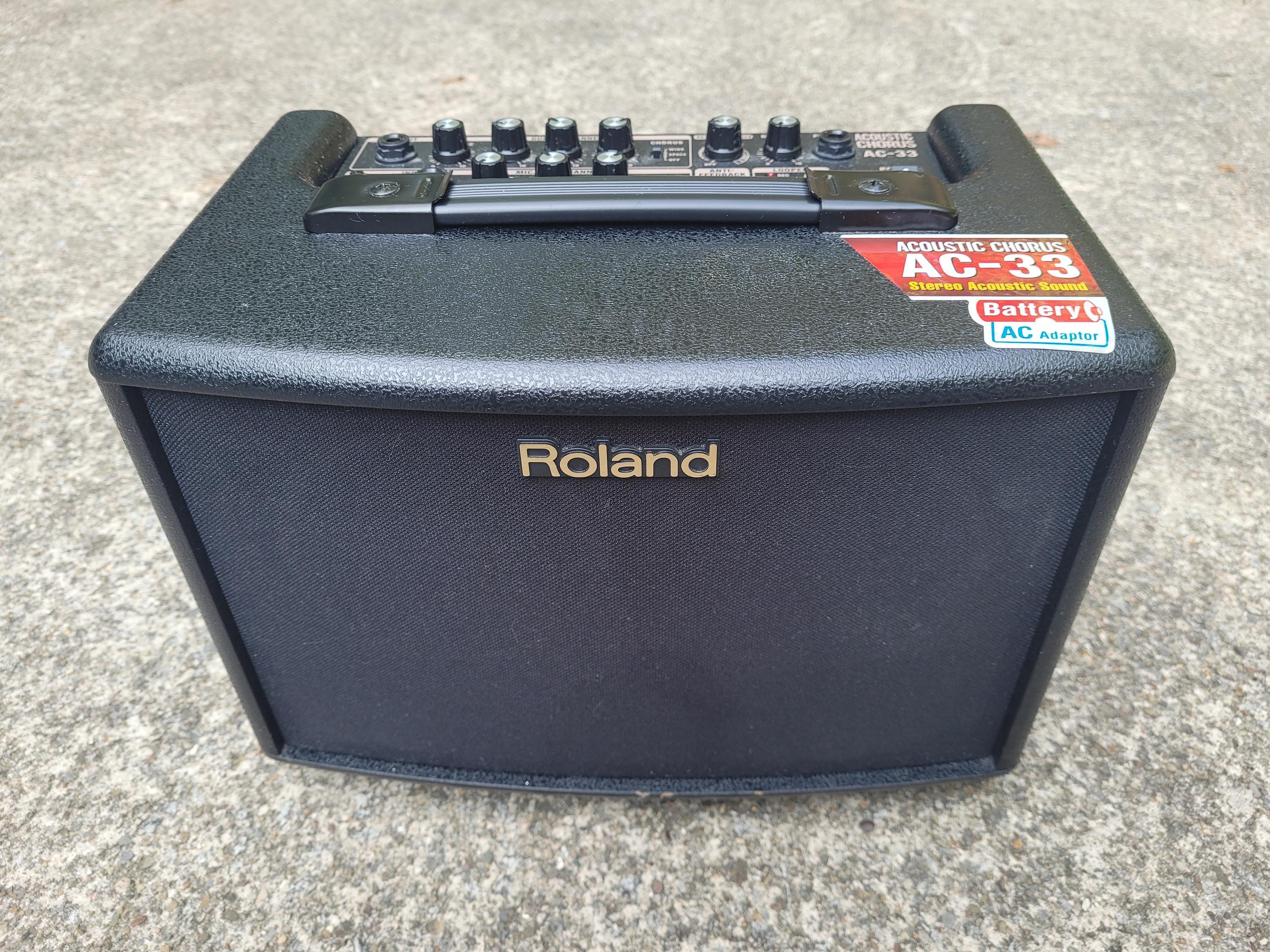 Used Roland AC-33 30-watt Battery Powered | Gear Exchange