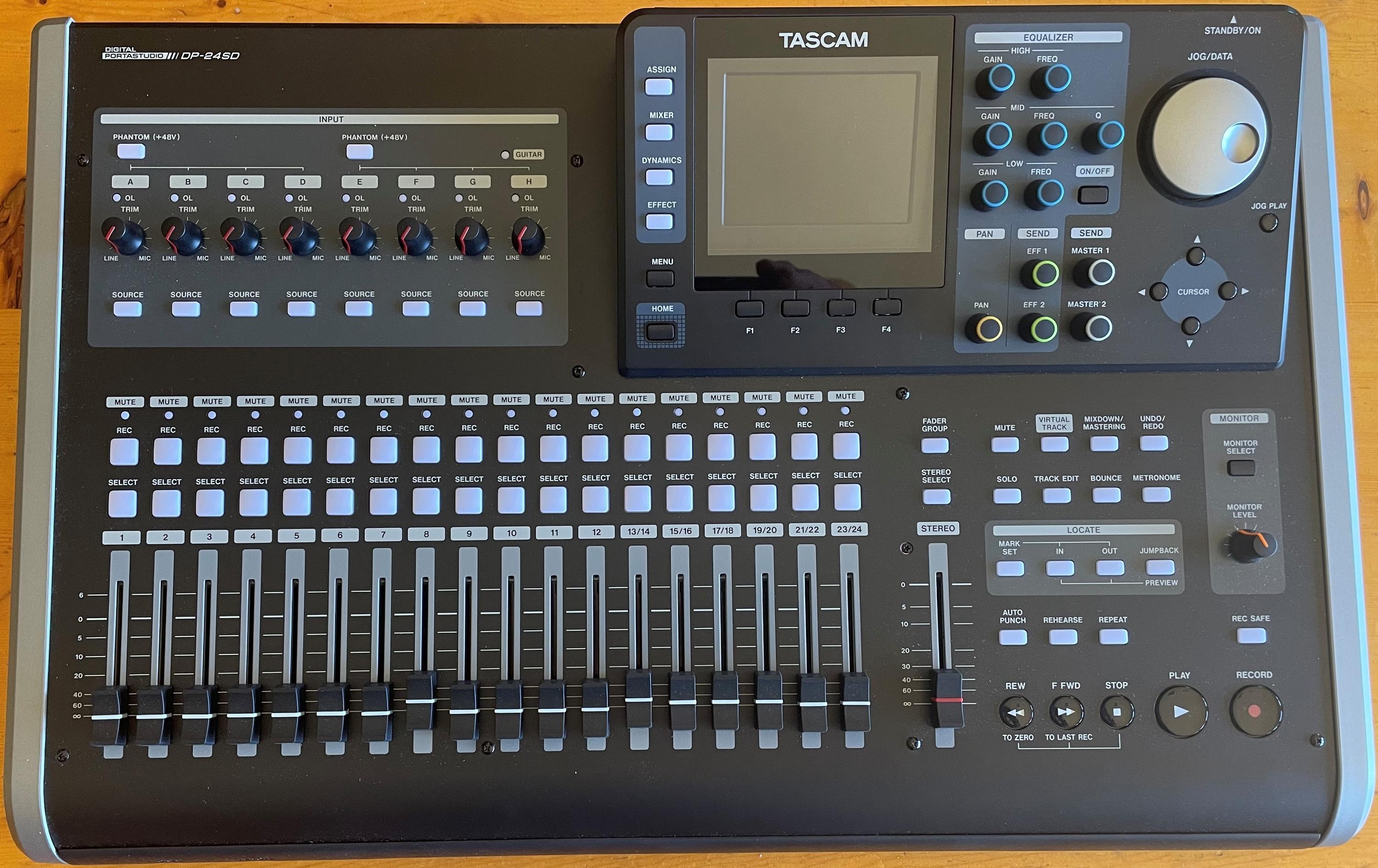 Used Tascam DP-24SD MINT CONDITION | Sweetwater Gear Exchange