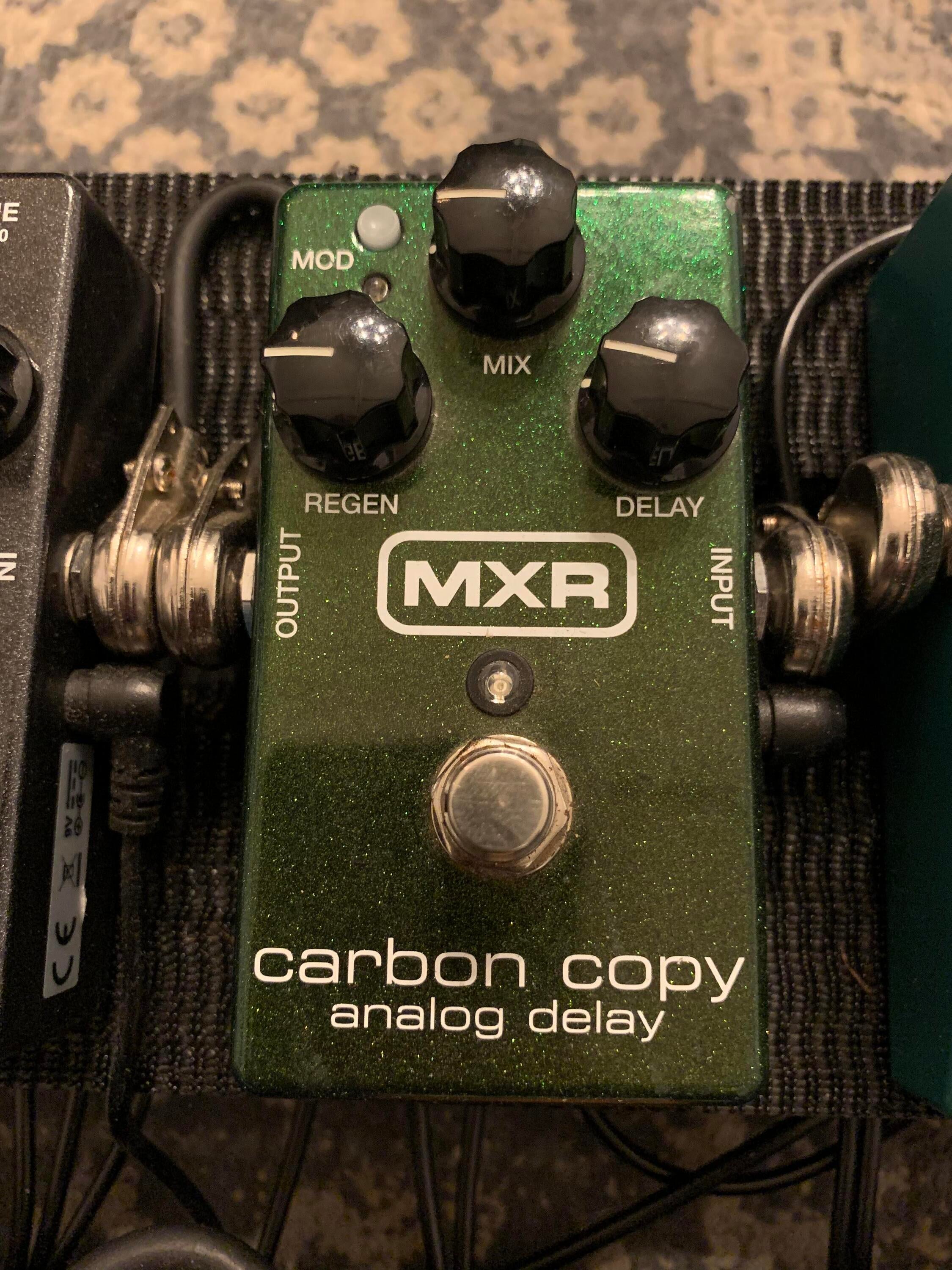 Used MXR M Carbon Copy Analog Delay Pedal   Sweetwater's Gear