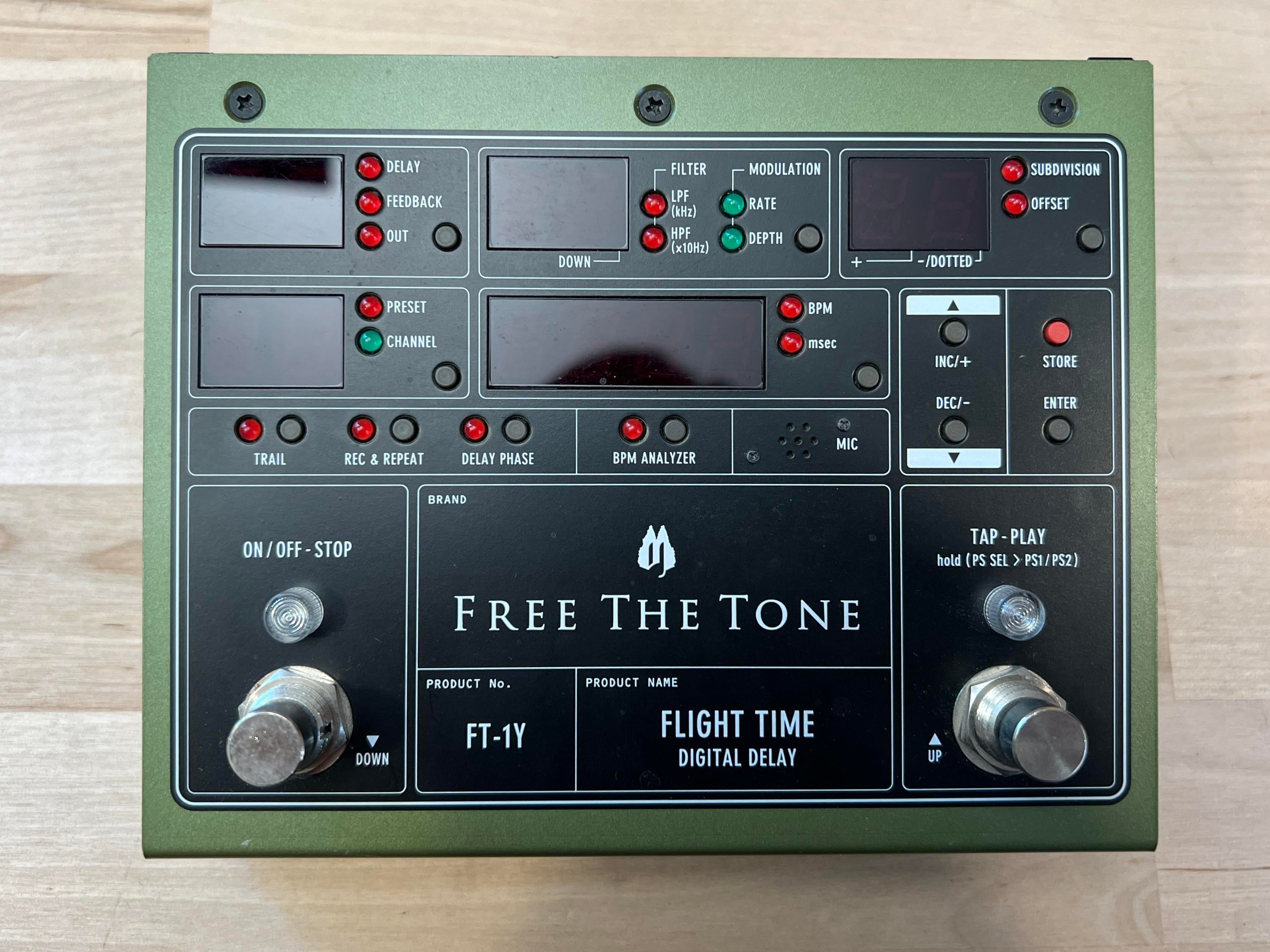 Used Free The Tone Flight Time Delay FT-2Y | Gear Exchange