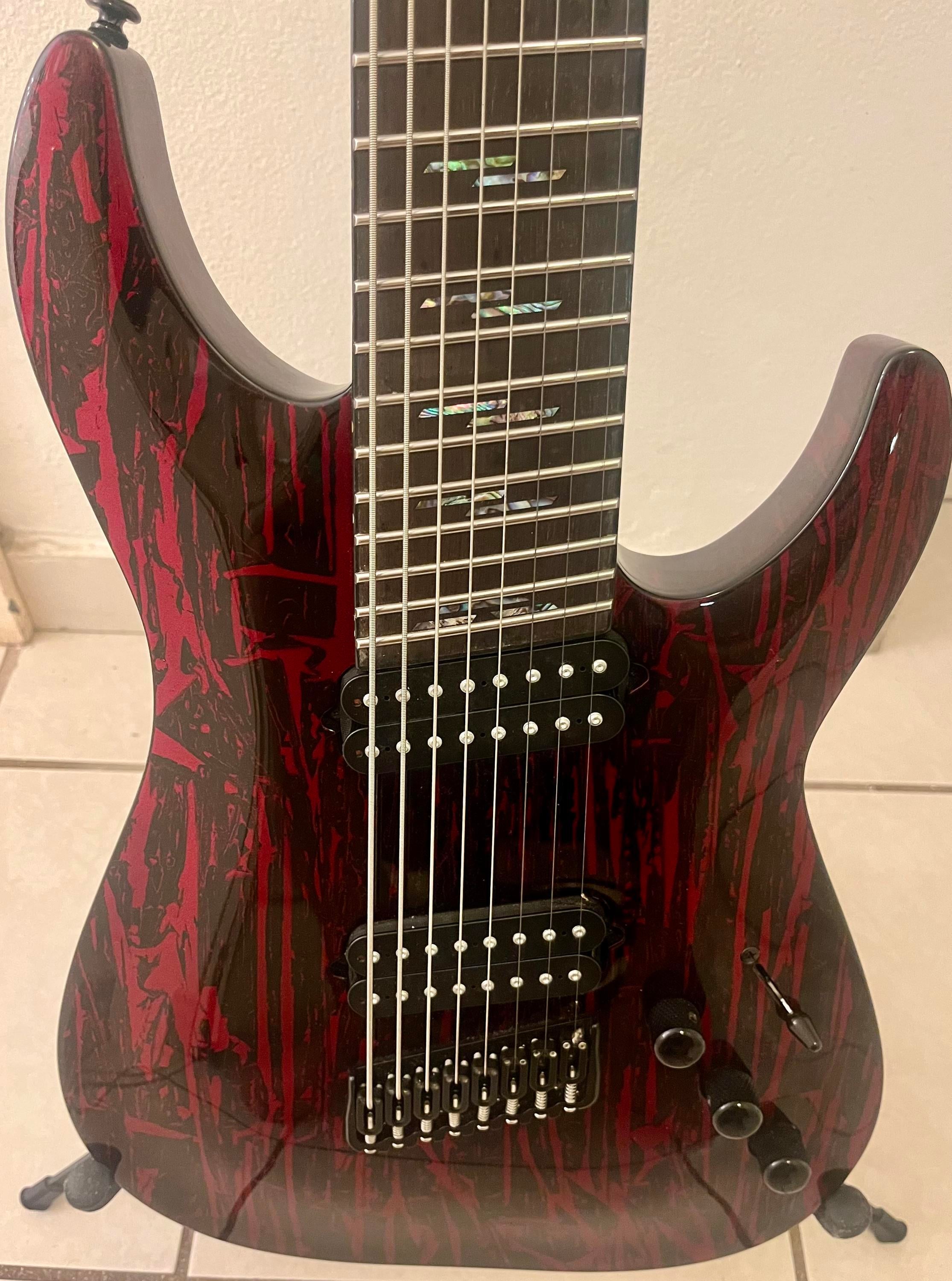 Used Schecter C-8 MS Silver - Sweetwater's Gear Exchange