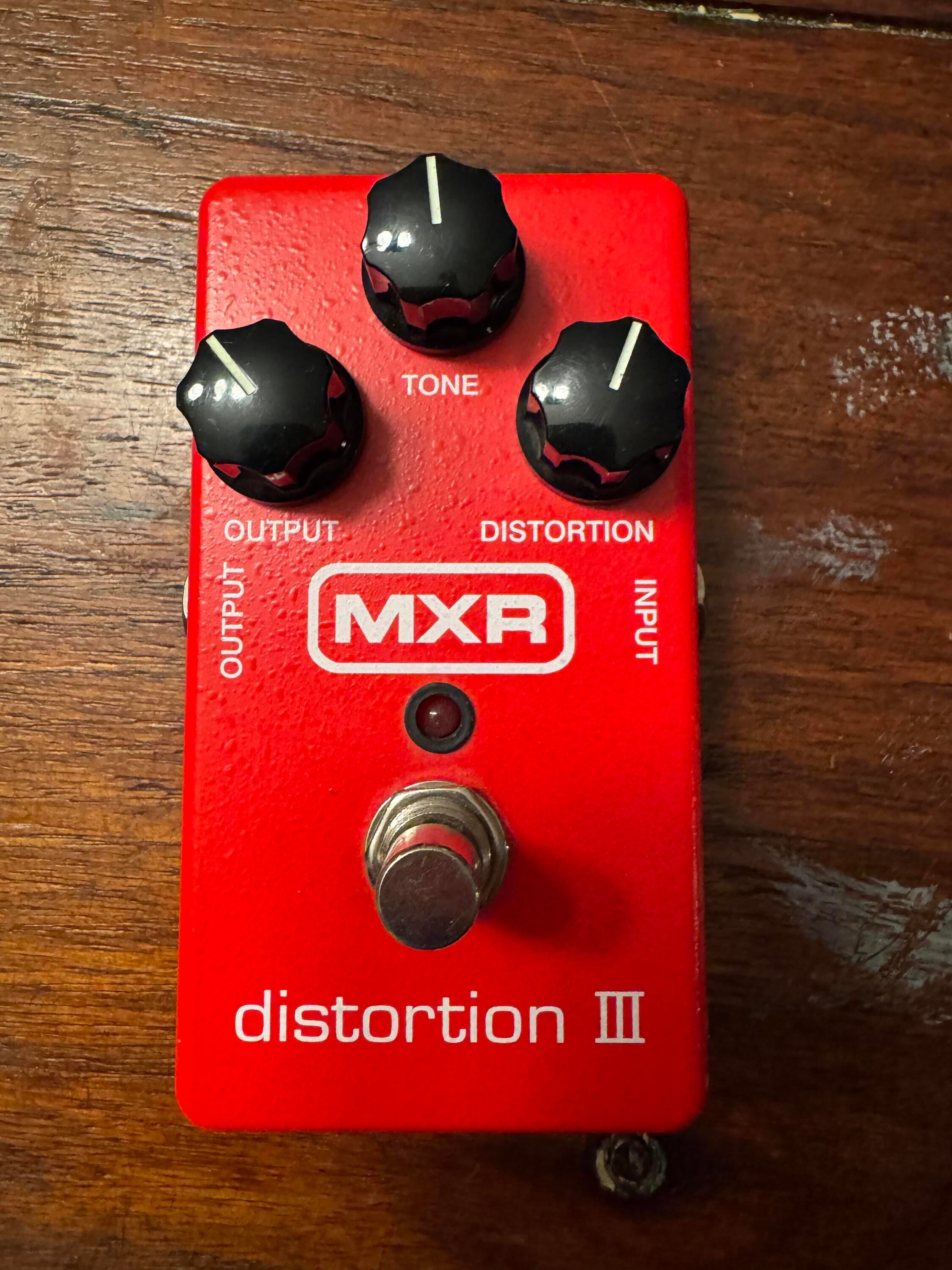 MXR Distortion III エフェクター MXRのdistortion3を勝手にレビュー