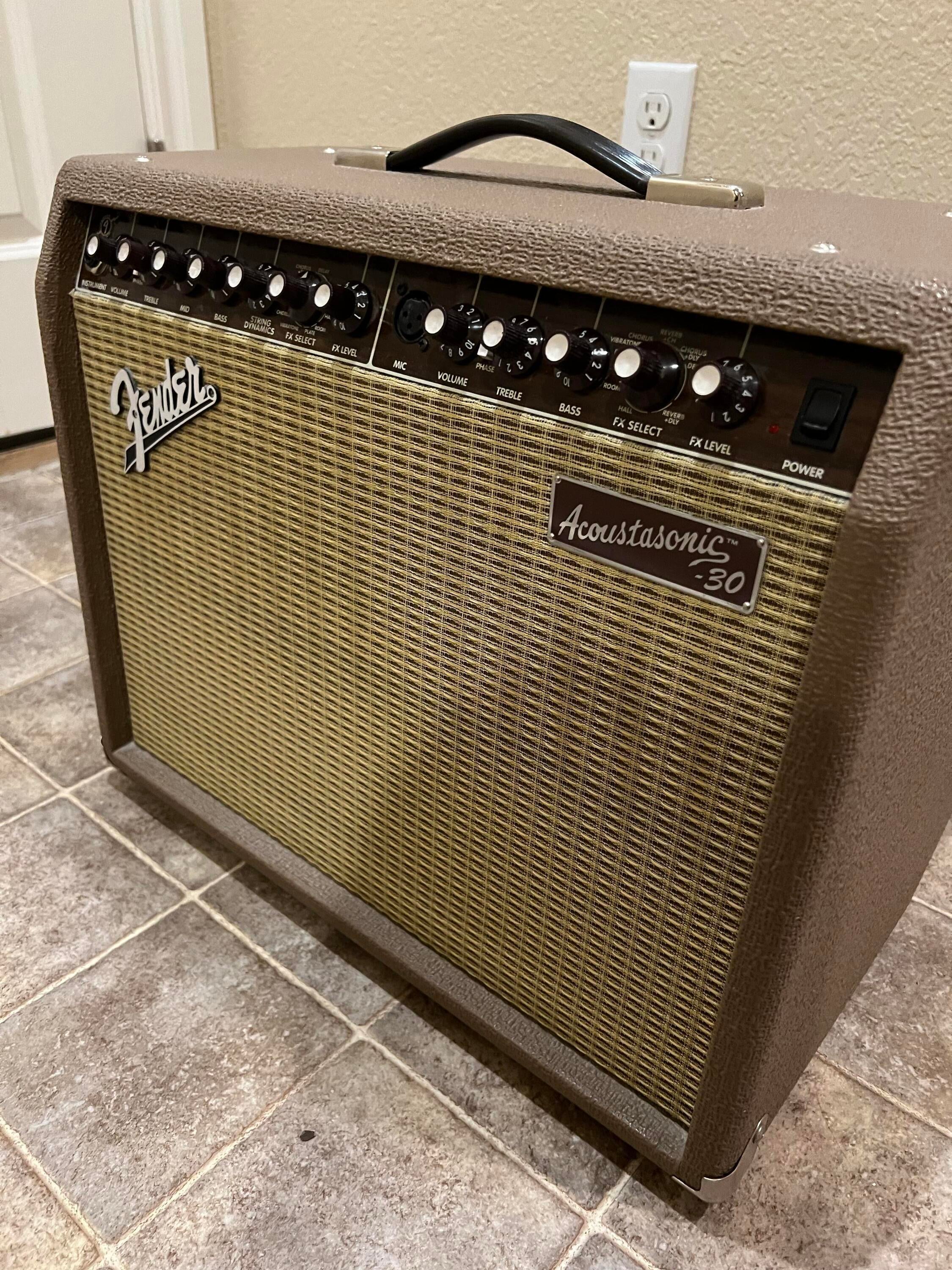 Fender フェンダー Acoustasonic-30 DSP アコースティックギター用 