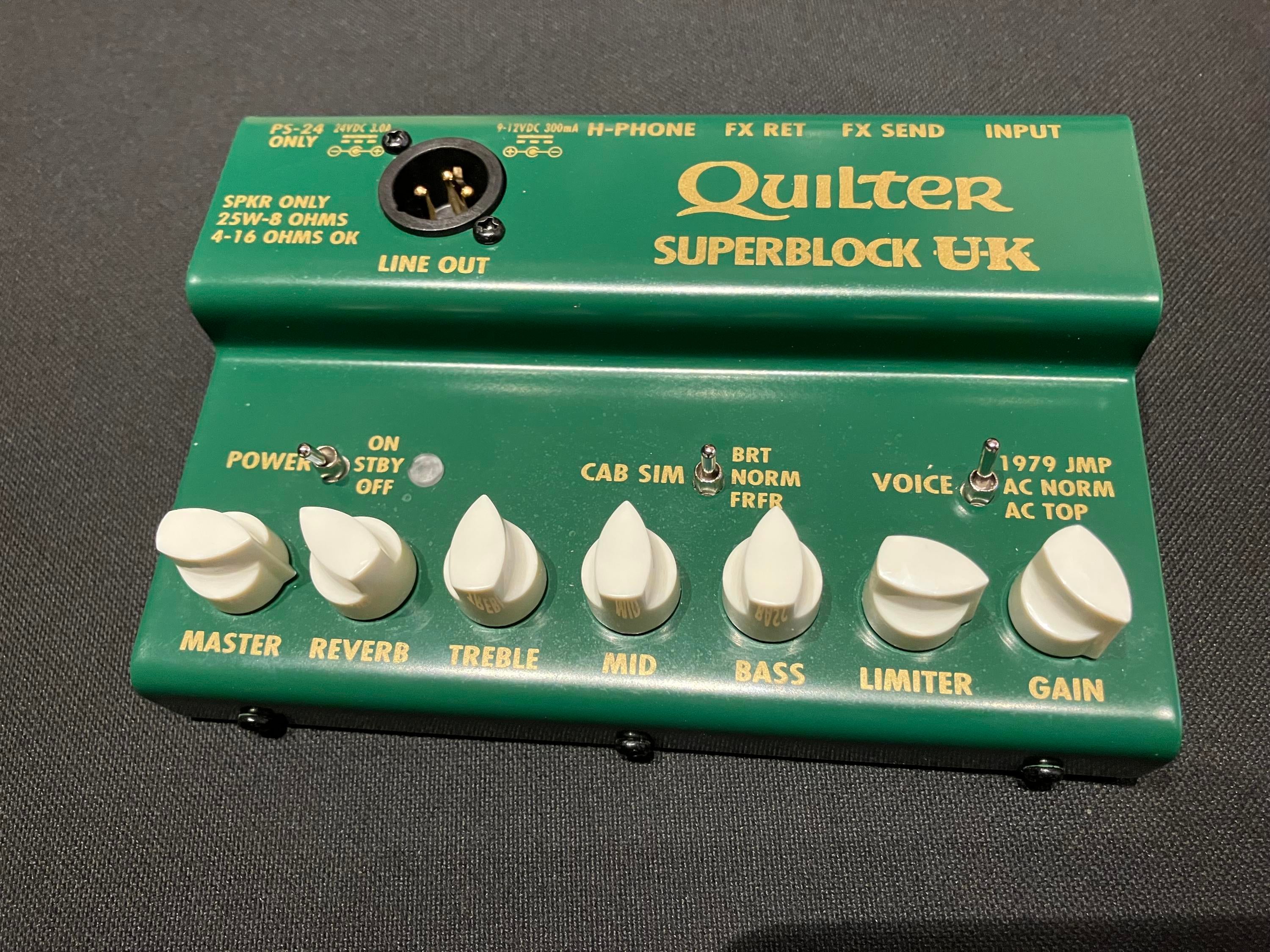Used Quilter Labs SuperBlock UK 25-watt Guitar Amplifier Pedal