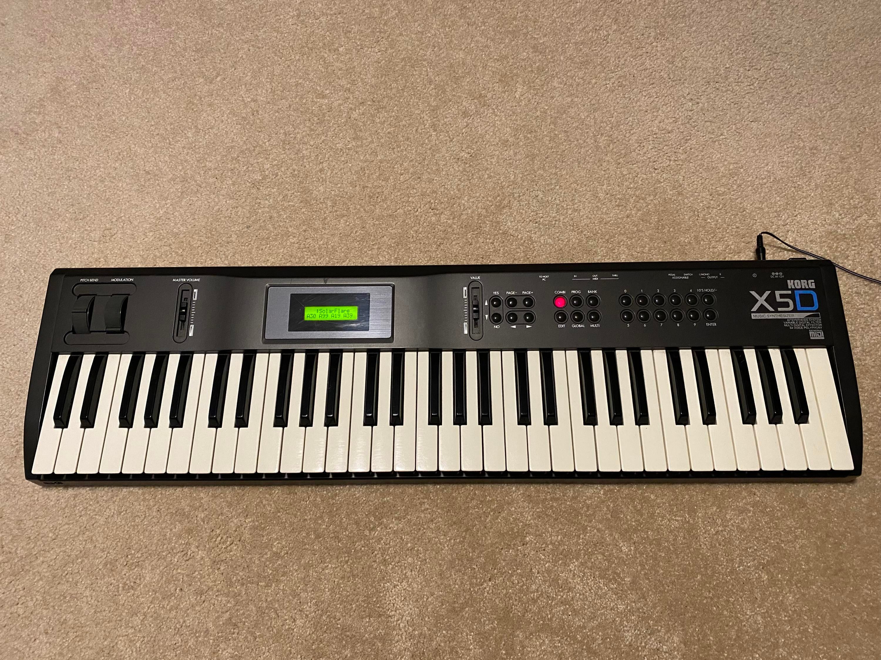 Used Korg X5D Synthesizer - Sweetwater's Gear Exchange
