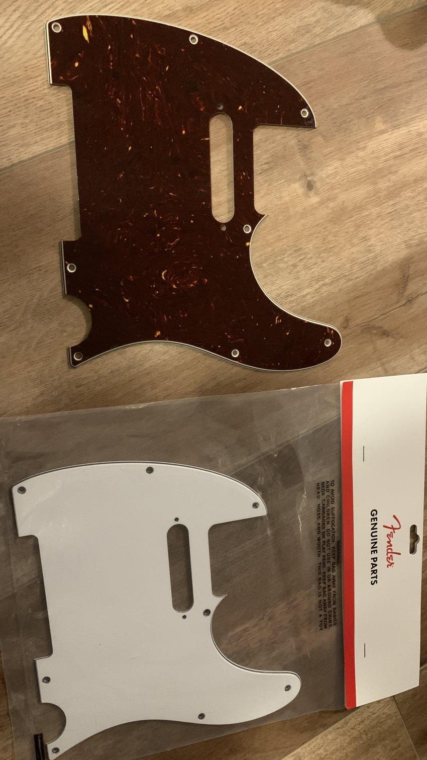 Used Fender Genuine Telecaster Pickguards Sweetwater's Gear Exchange