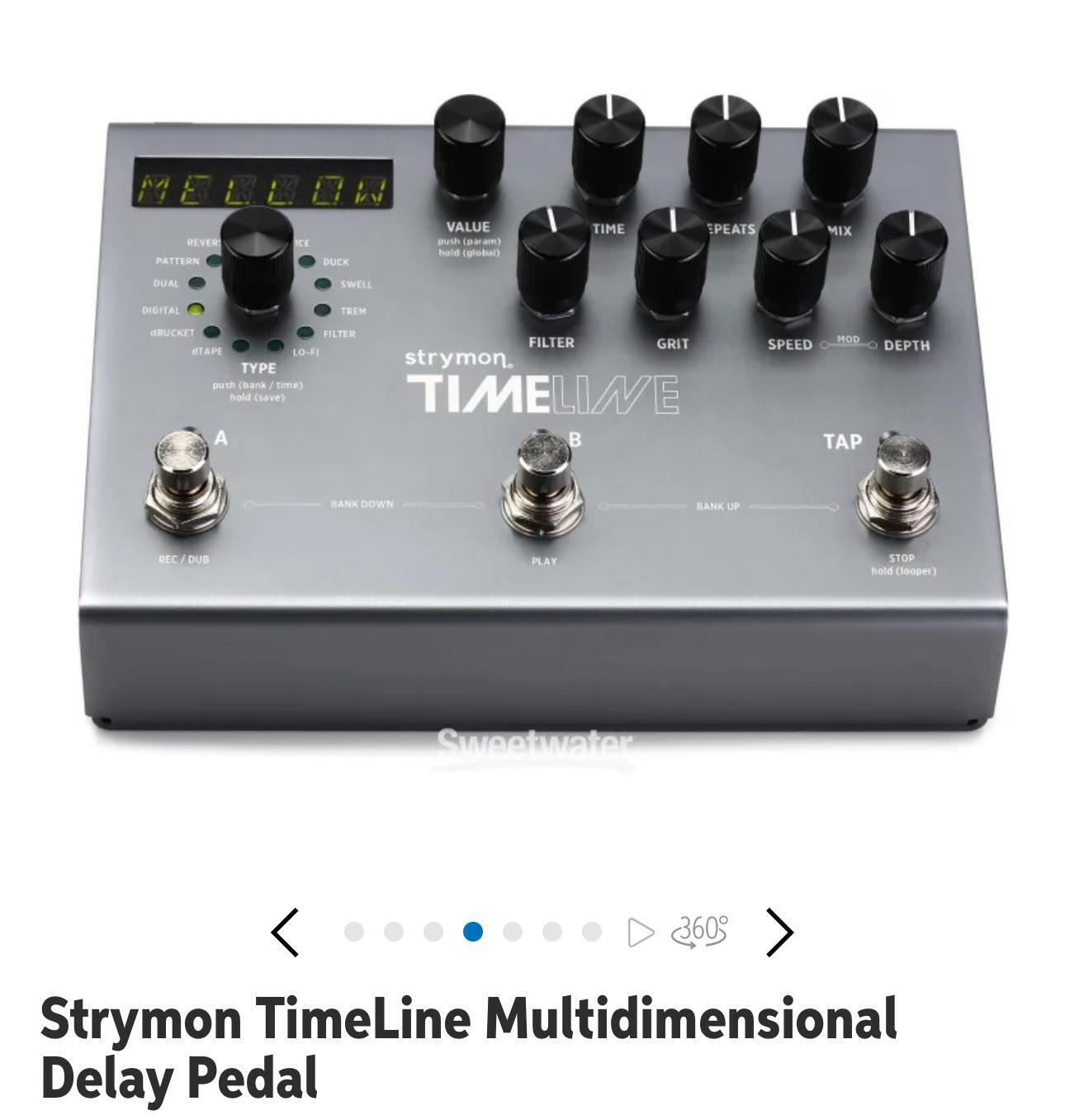 Used Strymon TimeLine - Sweetwater's Gear Exchange