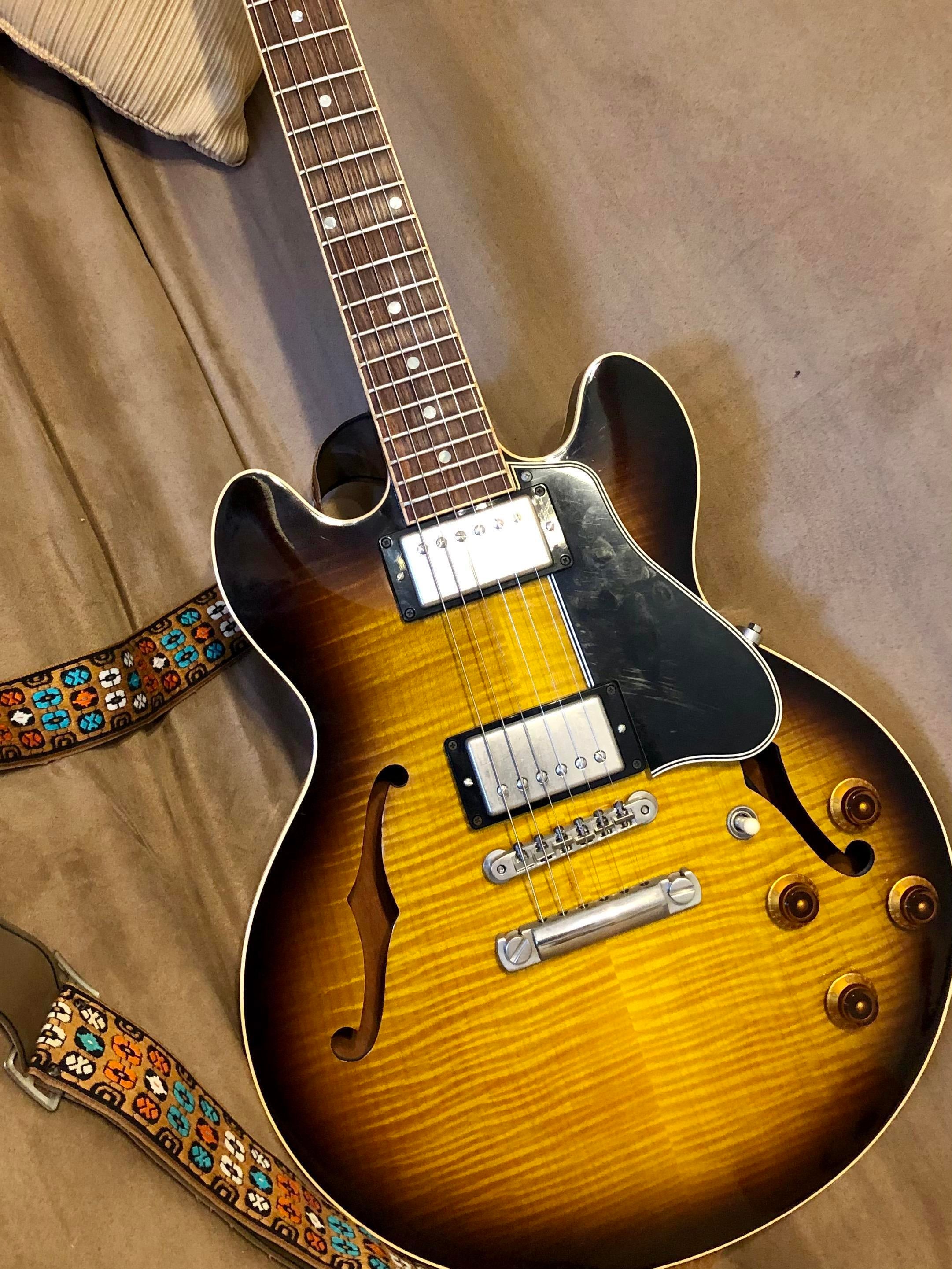 Used Gibson Custom CS-336 Figured Top - - Sweetwater's Gear Exchange