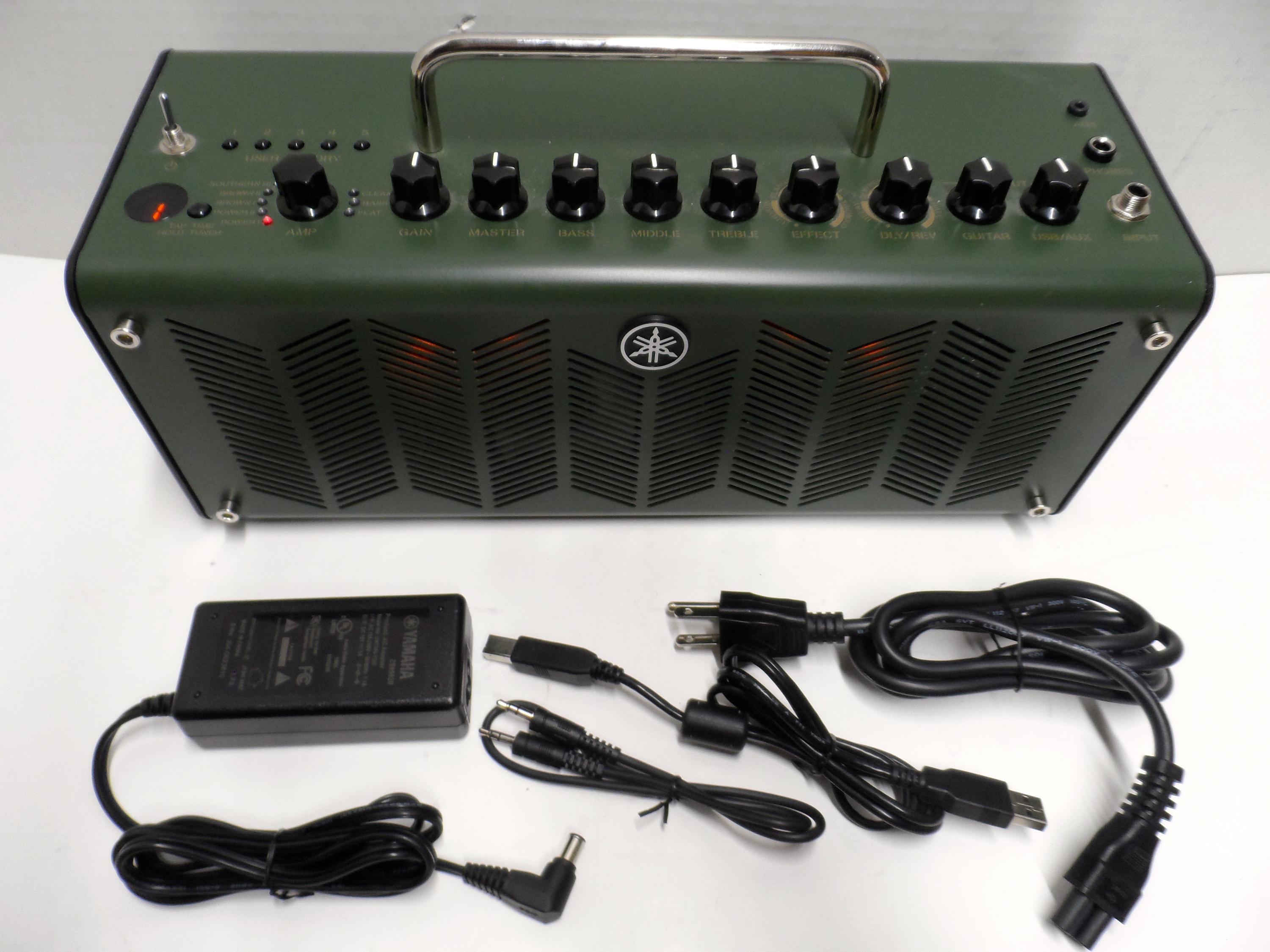 Used Yamaha THR10X 10 Watt Desk Top Mini Guitar Amplifier Hi Gain Amp  Portable Modeling Combo EVH D 2x3