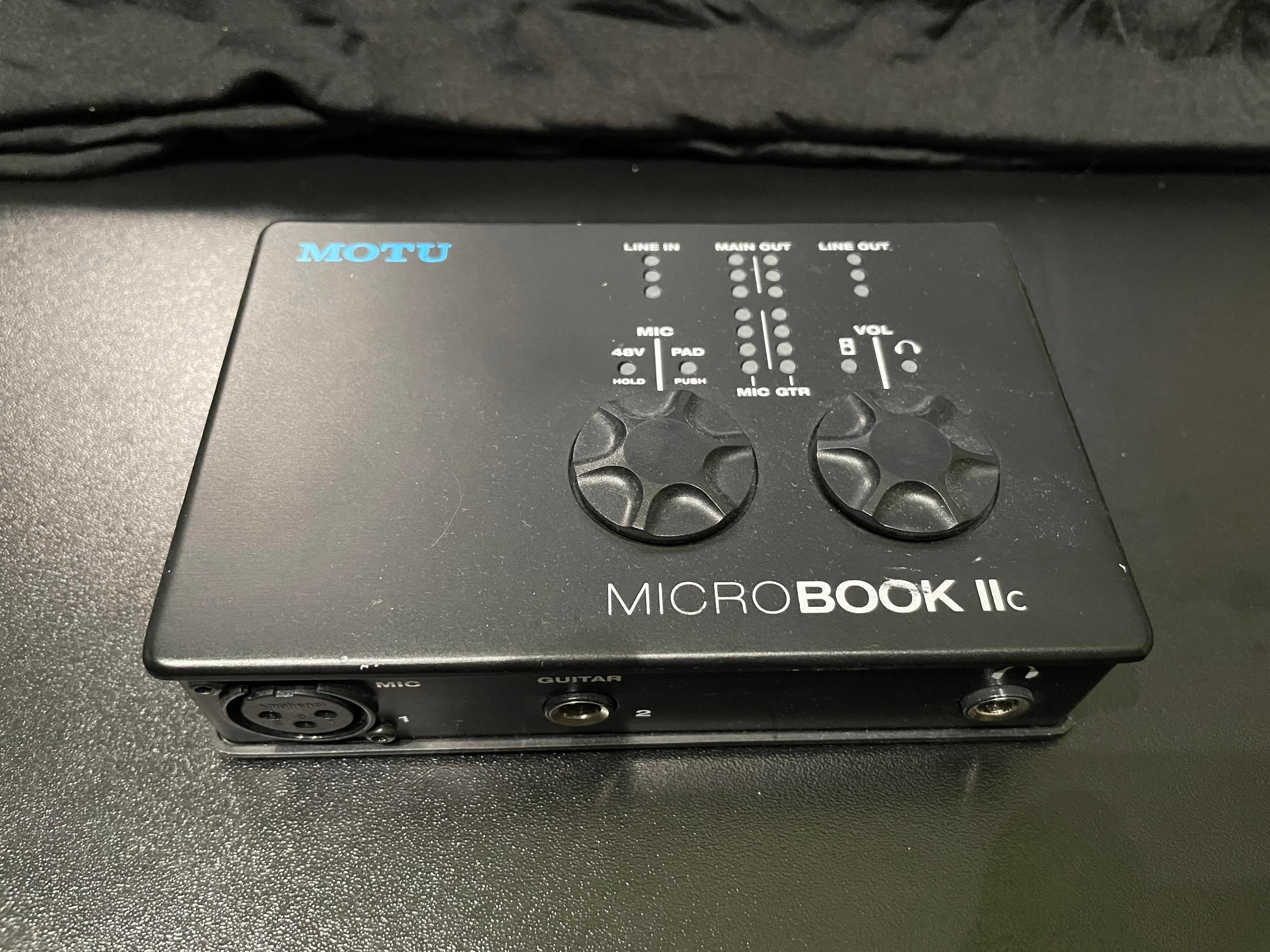 Used MOTU MicroBook IIc Mobile USB iOS Audio - Sweetwater's Gear