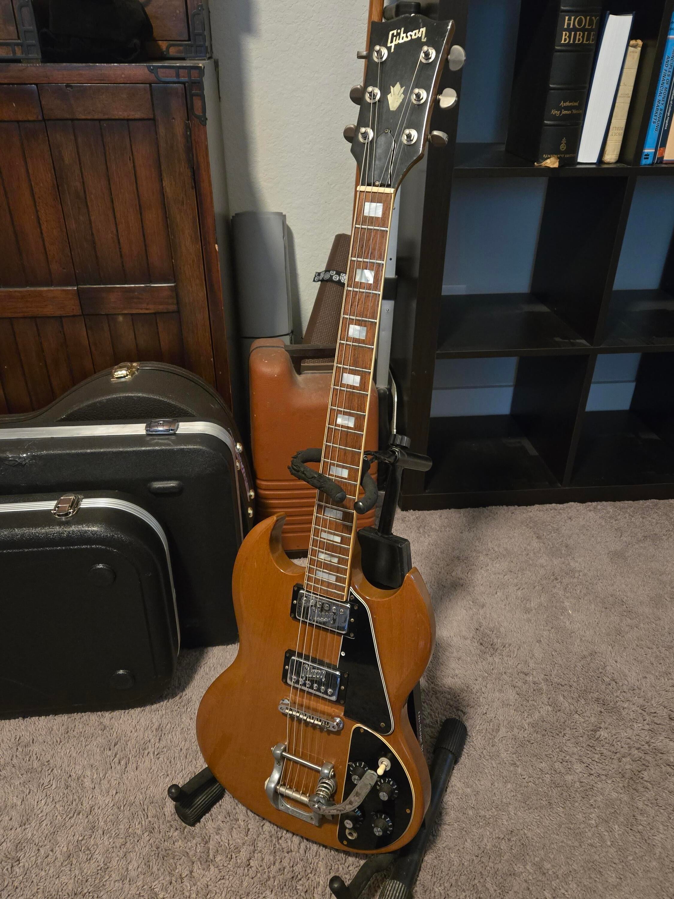 Gibson 1974 SG Deluxe Walnut（ビンテージ）【楽器検索デジマート】