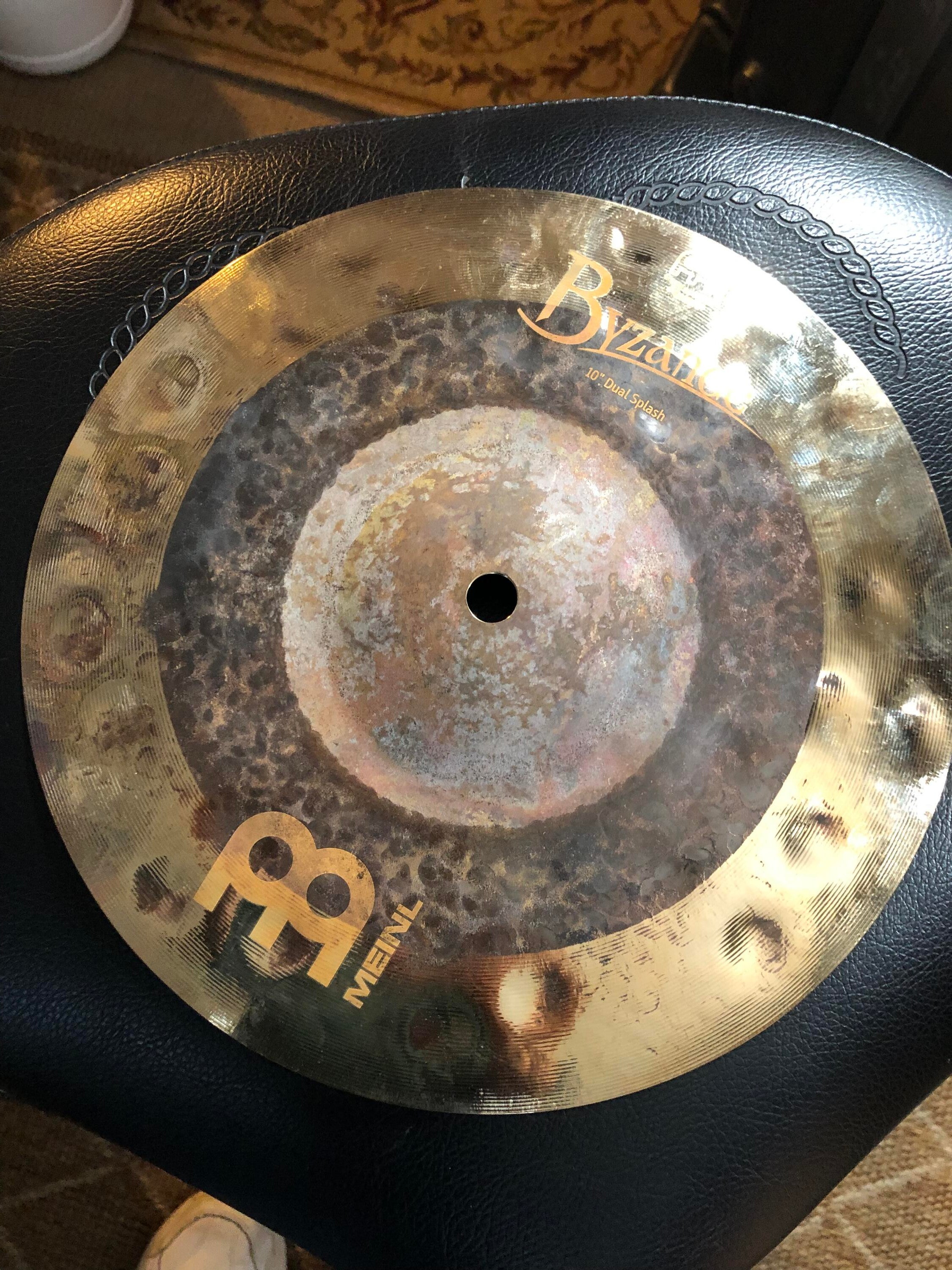 Used Meinl Splash cymbal 10” Sweetwater Gear Exchange