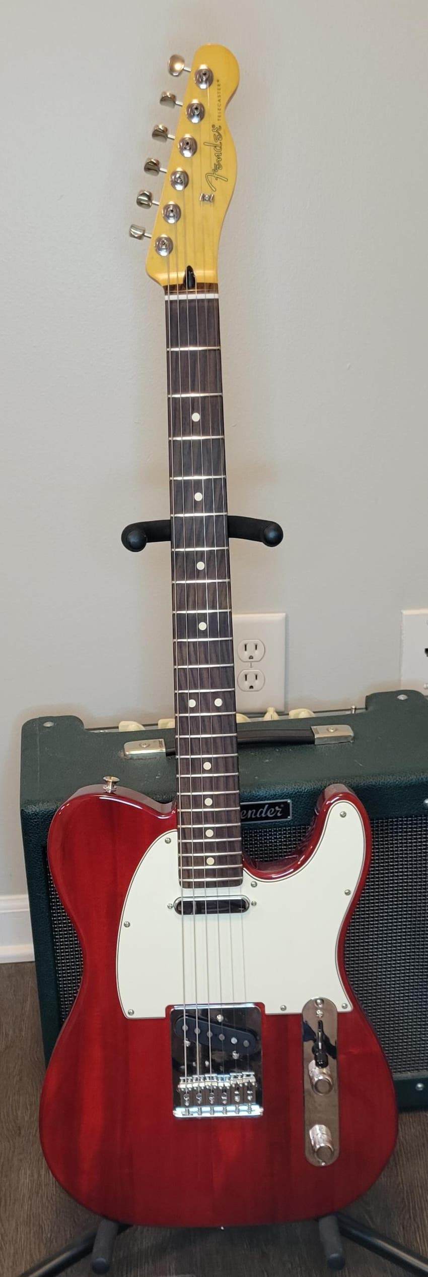 Player II Telecaster Electric Guitar - Transparent Cherry with Rosewood Fingerboard