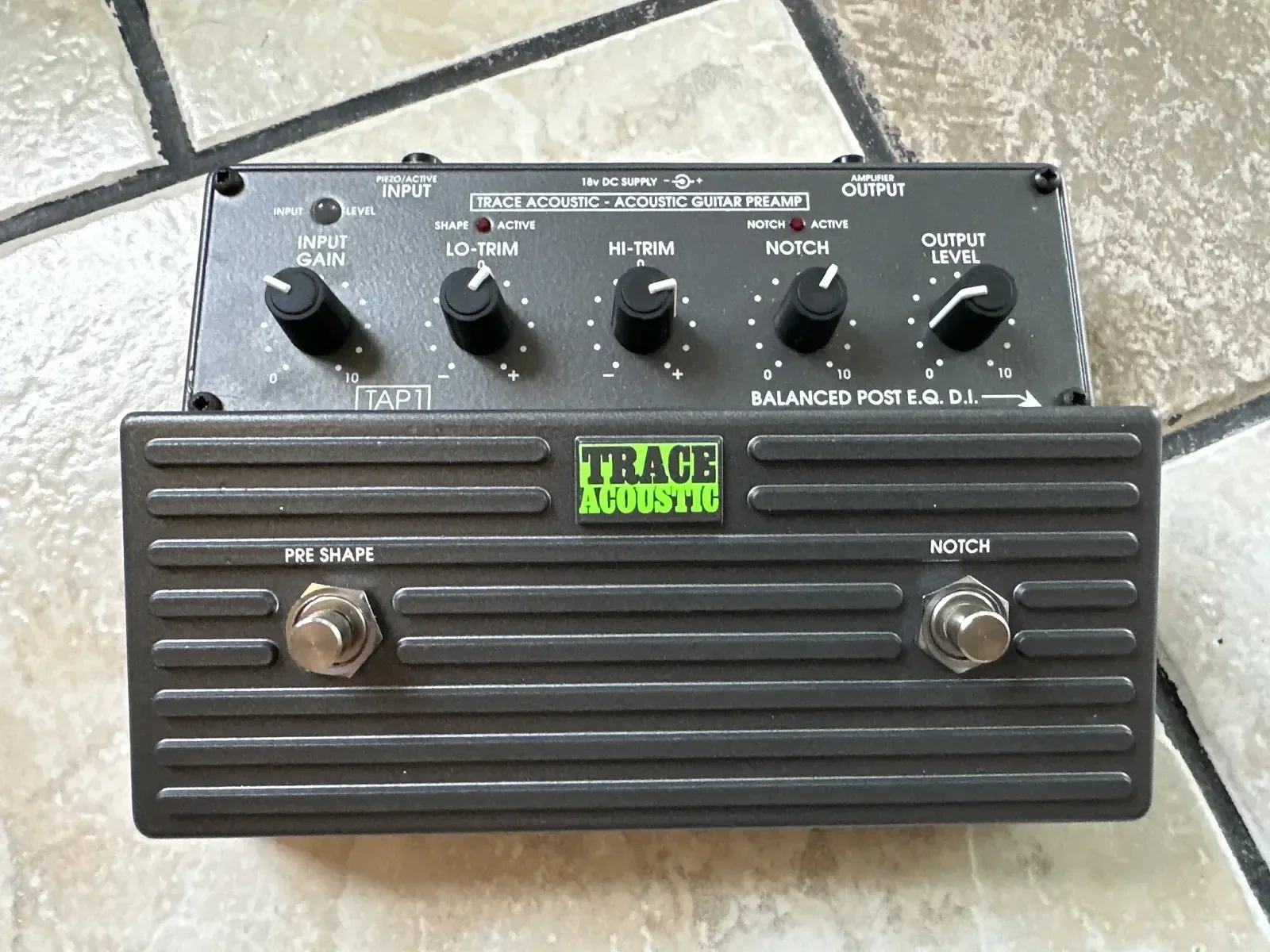 Used Trace Elliot Trace TAP1 Acoustic Guita Preamp