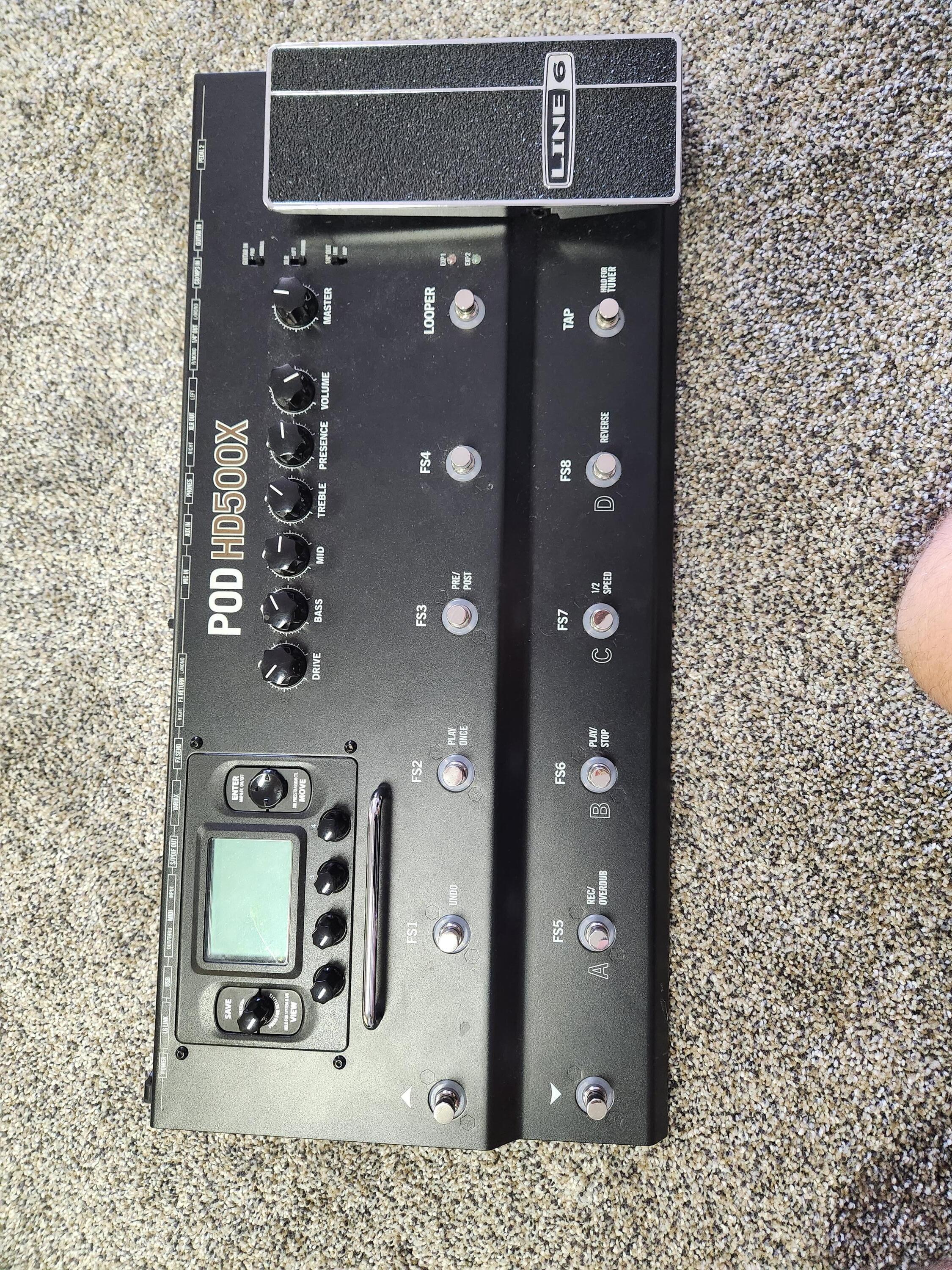 Used Line 6 POD HD 500x - Sweetwater's Gear Exchange