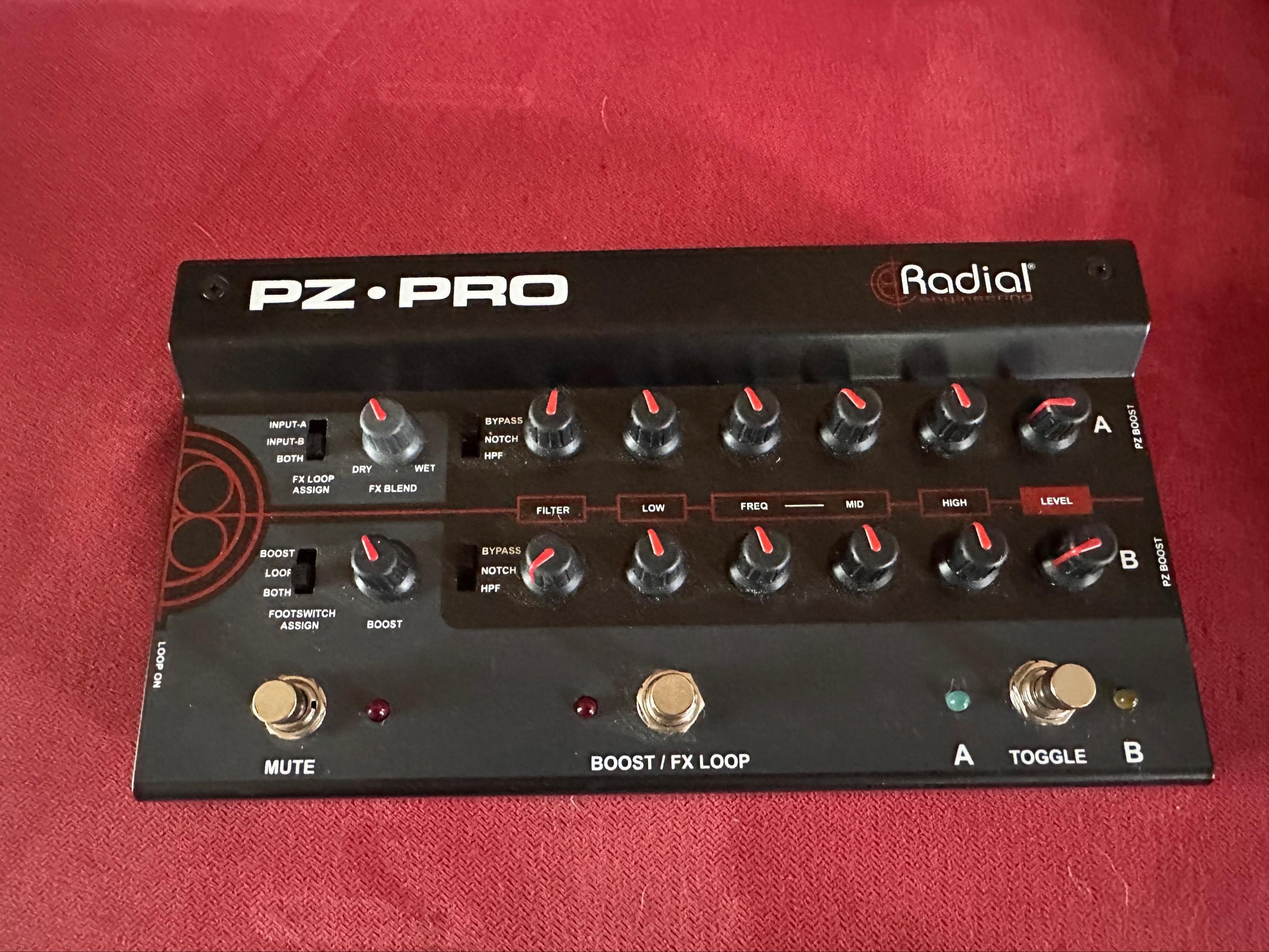 Used Radial PZ-Pro 2-channel - Sweetwater's Gear Exchange