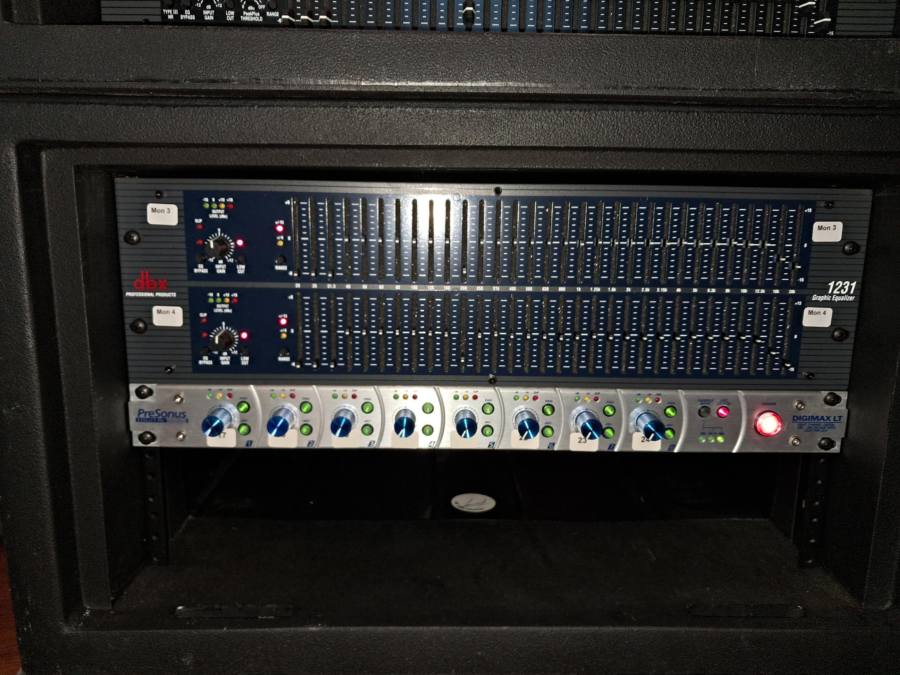 Used dbx 1231 Dual 31-band Graphic - Sweetwater's Gear Exchange