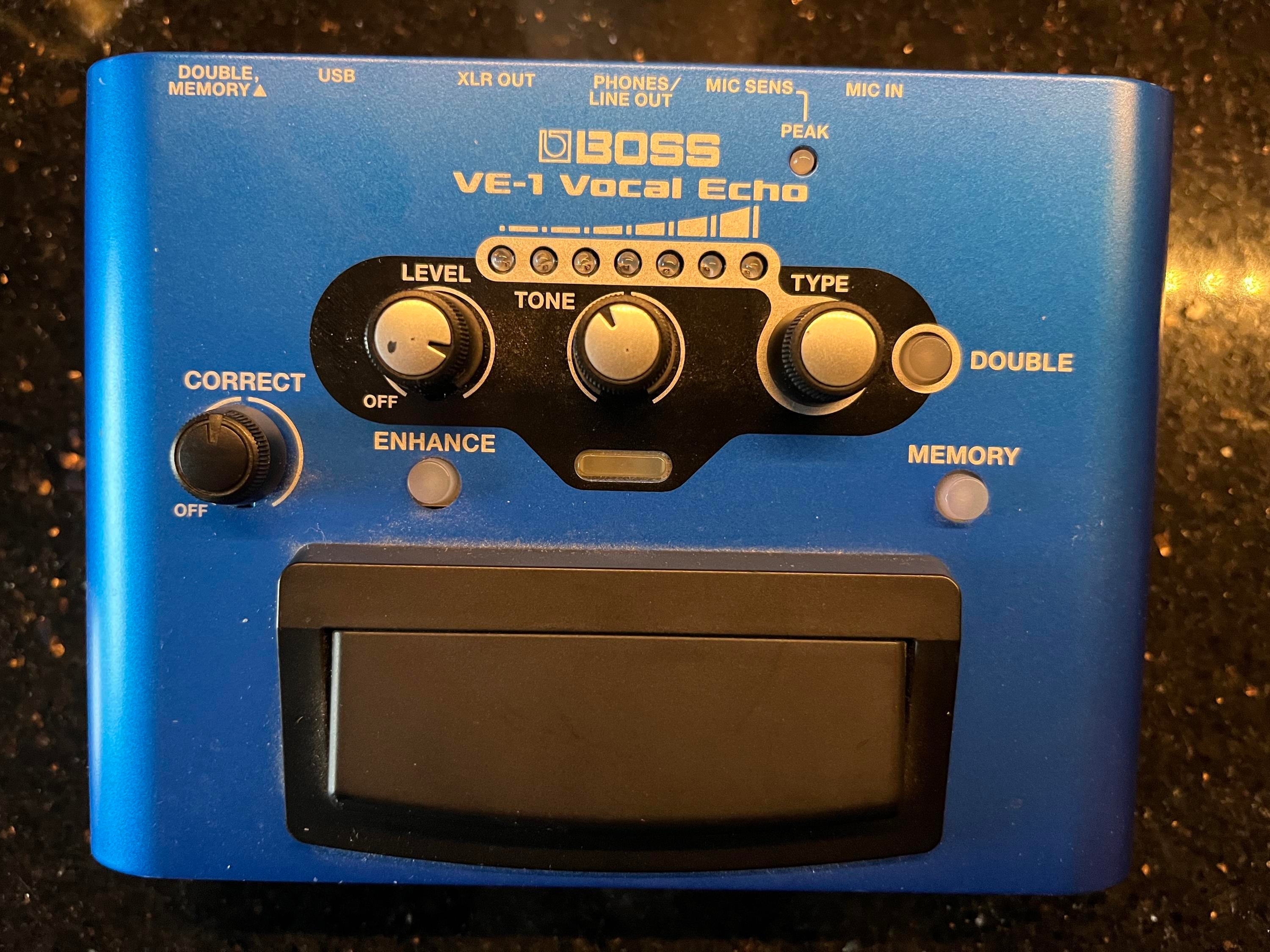 Used Boss VE-1 Vocal Echo Pedal - Sweetwater's Gear Exchange