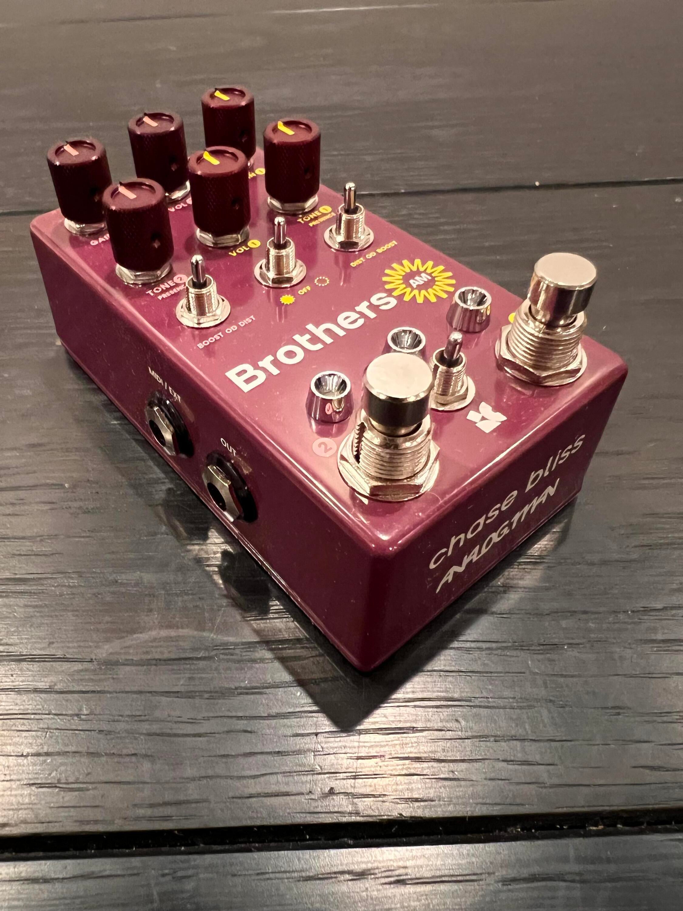 Chase Bliss Audio BROTHERS AM です。 Brothers AM — Chase Bliss