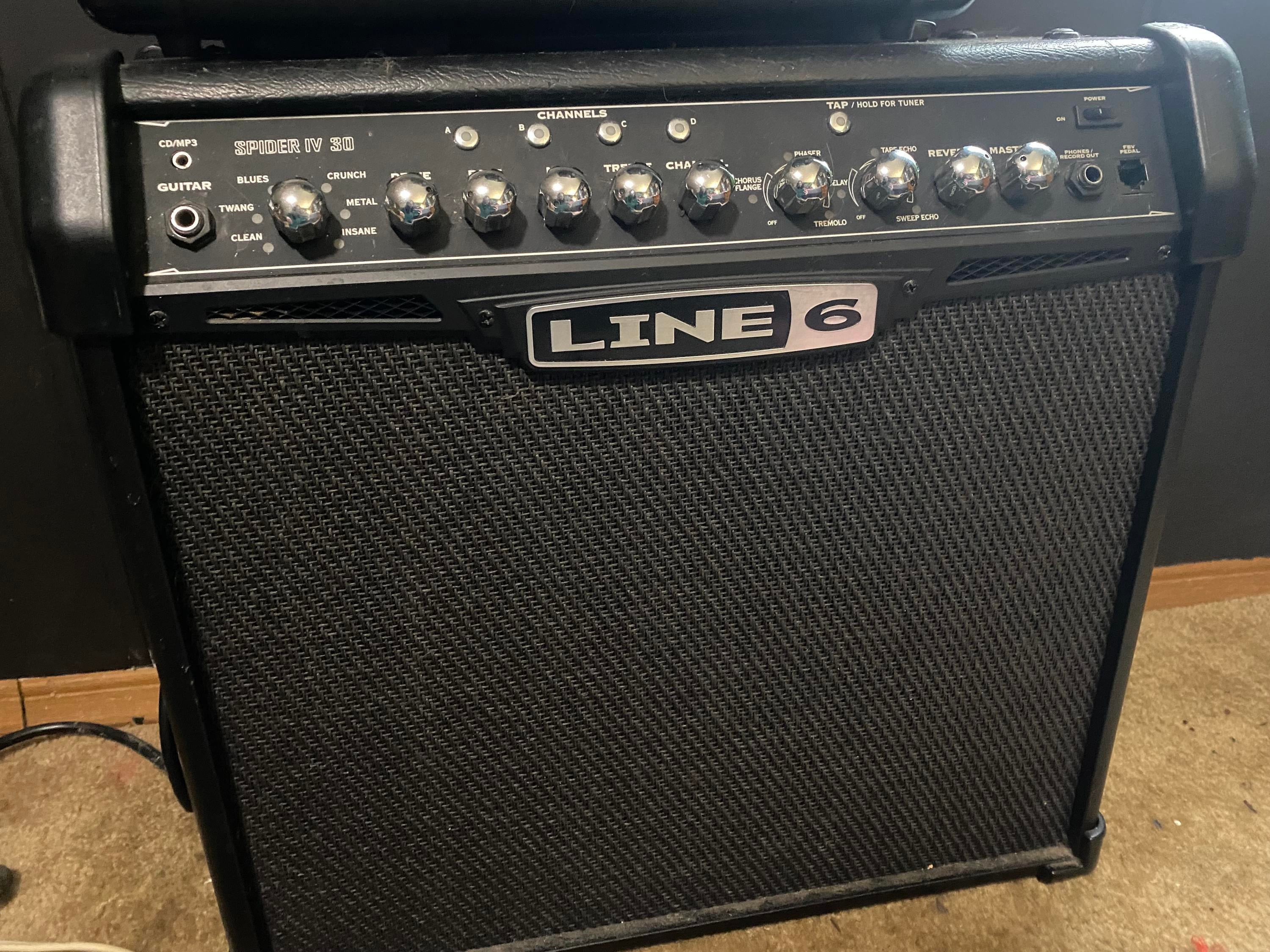 Used Line 6 Spider IV 30w - Sweetwater's Gear Exchange