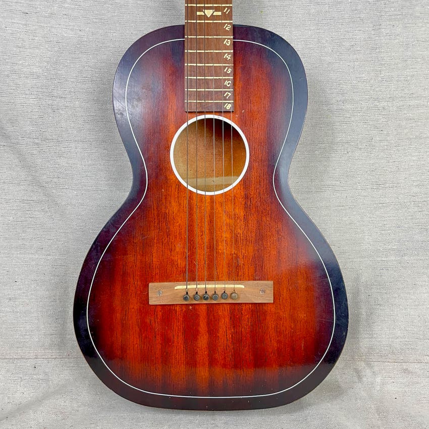 Used Regal 510 Square Neck Lap Steel Acoustic 1940 Sunburst Project