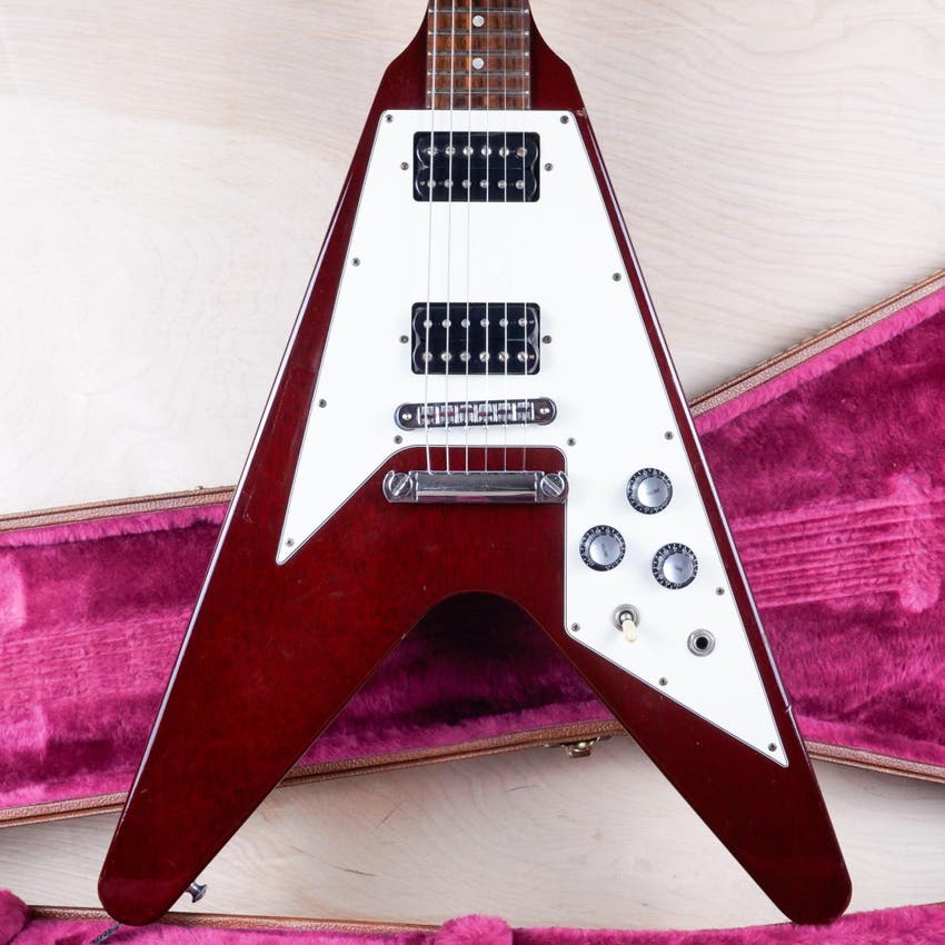 Flying V '67 Reissue 1998 Cherry w/ OHSC