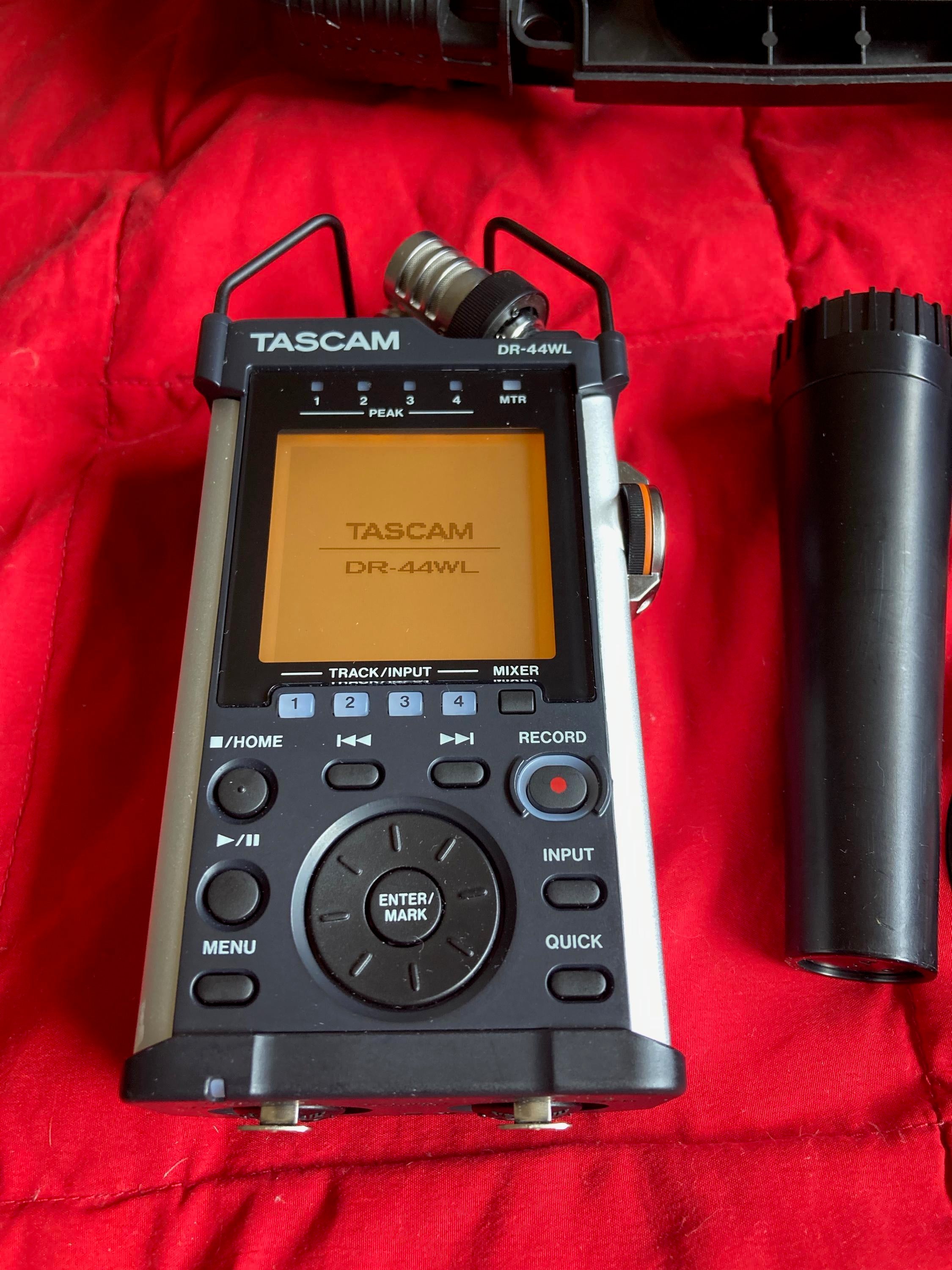 Used Tascam DR-44WL 4-Channel Handheld - Sweetwater's Gear Exchange