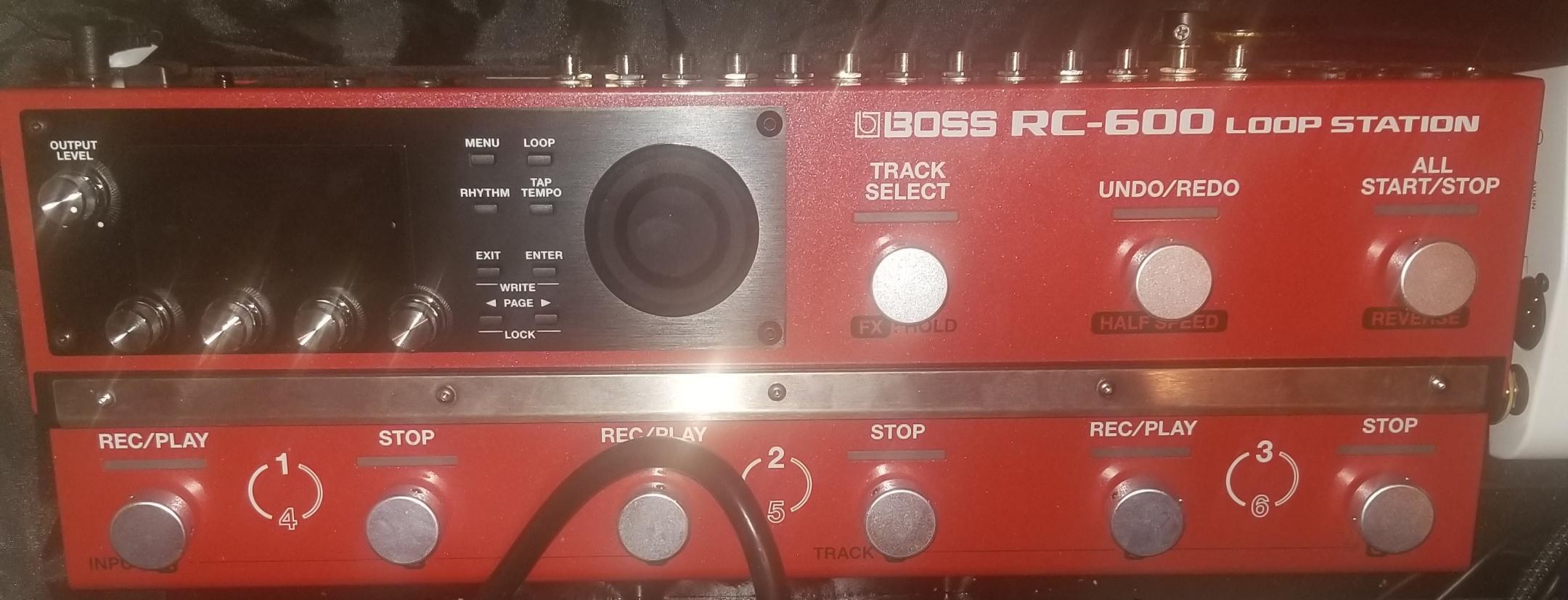 Used Boss RC-600 Loop Station Looper Pedal - Sweetwater's Gear