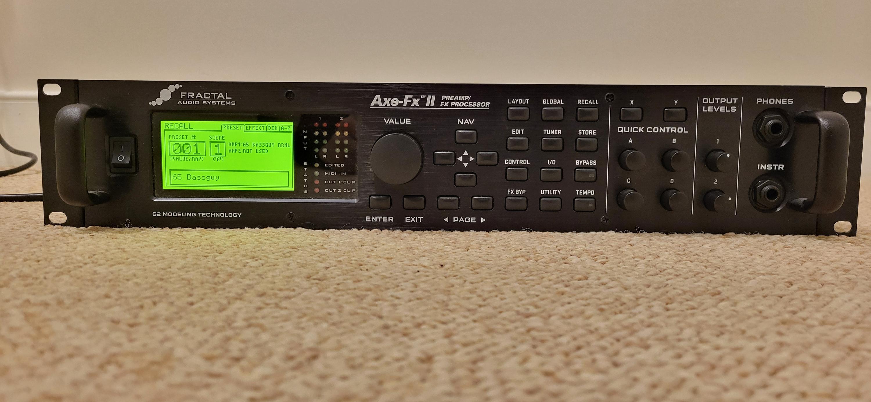 【有料IRデータ付属】Fractal Audio Systems Axe-fxⅡ Fractal Audio Axe-FX II | Reverb