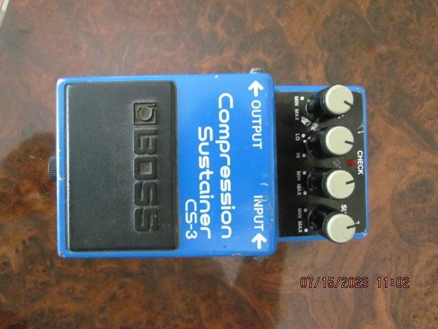 Used Boss CS-3 Compression Sustainer Pedal