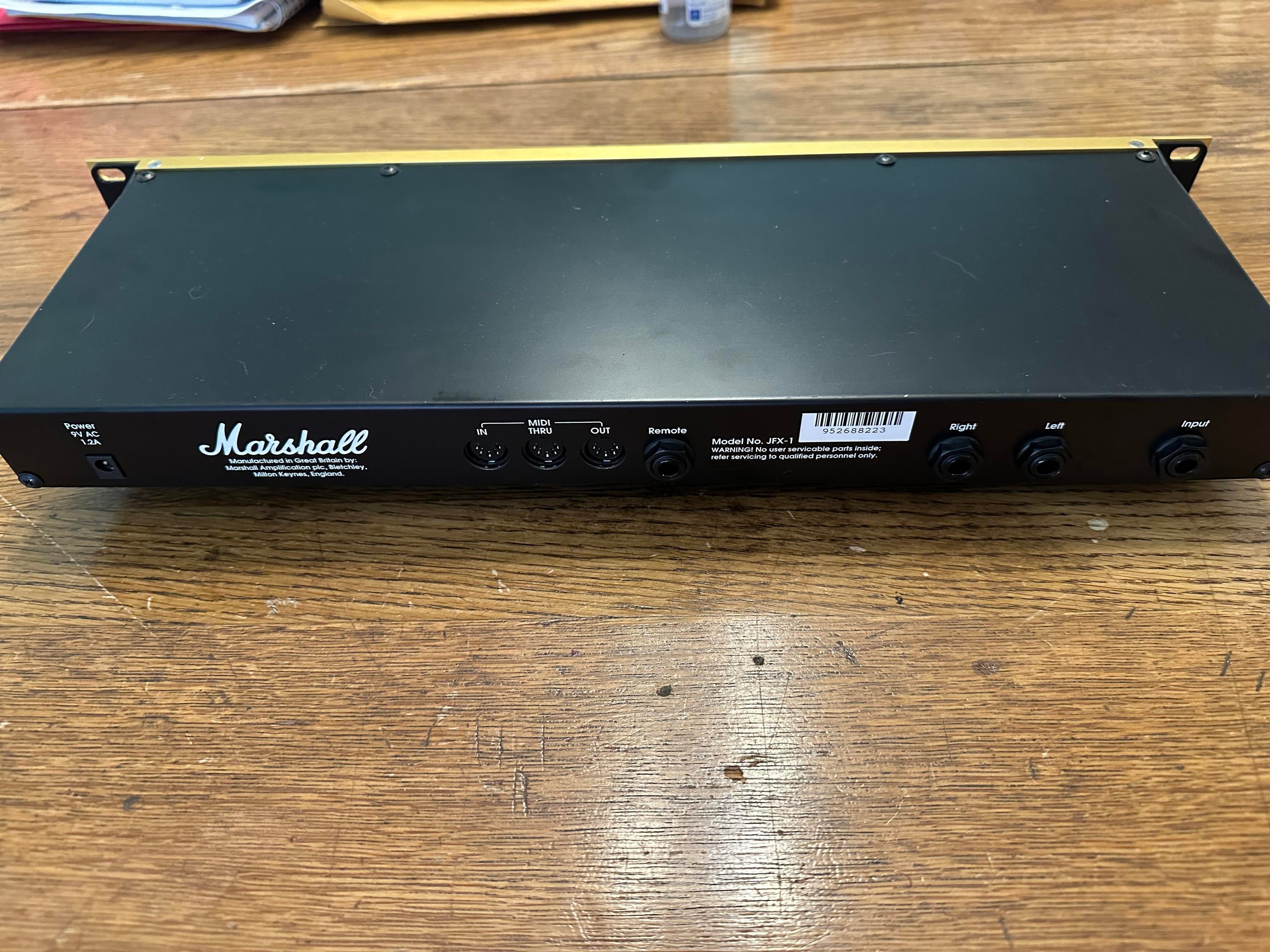 Used Marshall JMP-1 and JFX-1 - Sweetwater's Gear Exchange