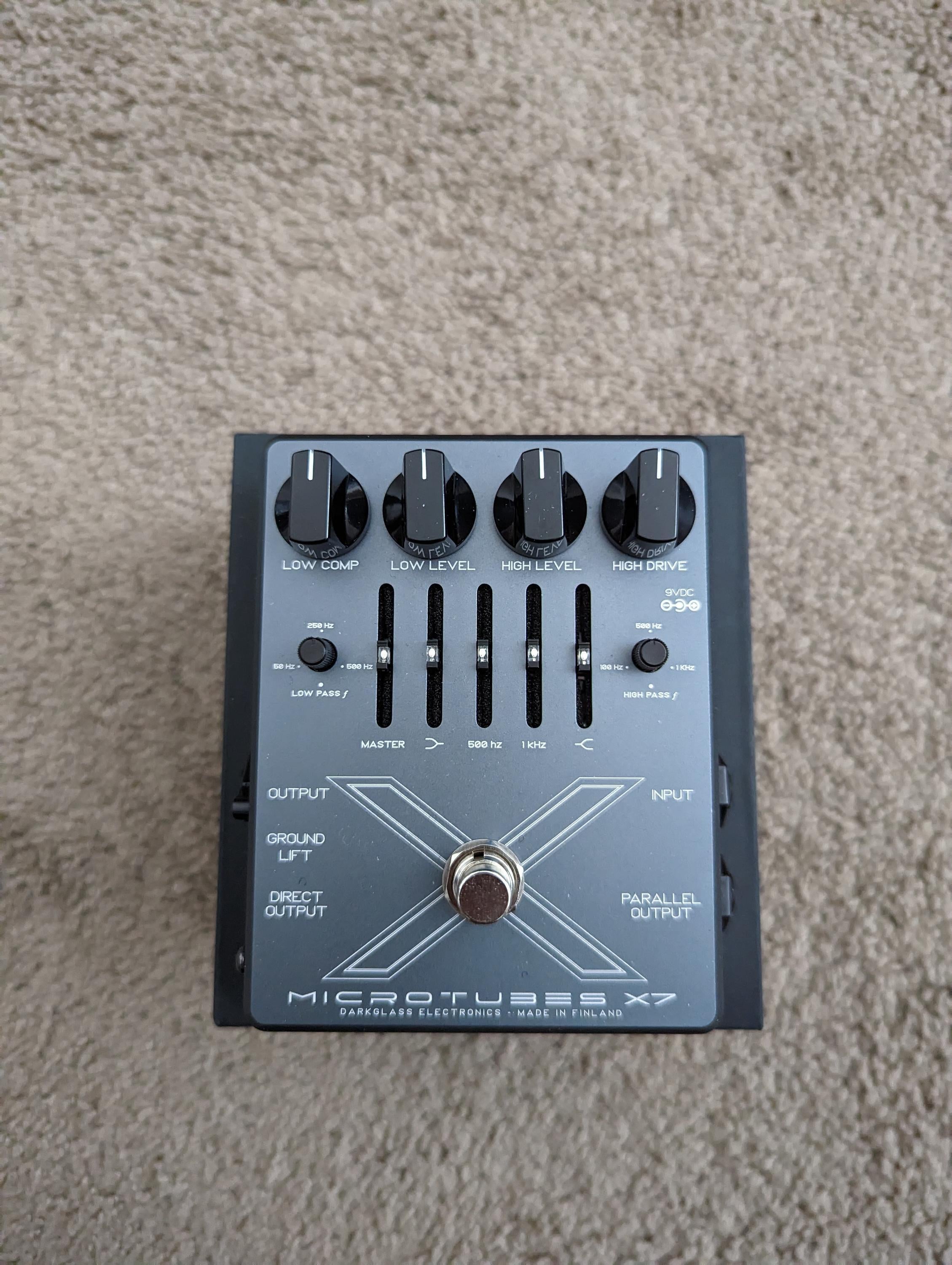 Used Darkglass Microtubes X7 Bass Preamp Pedal