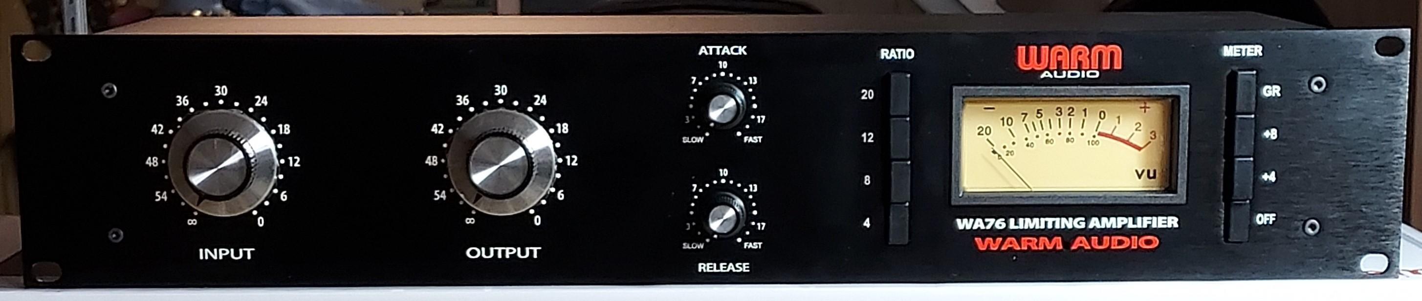 Used Warm Audio WA76 Discrete FET Compressor - Sweetwater's Gear