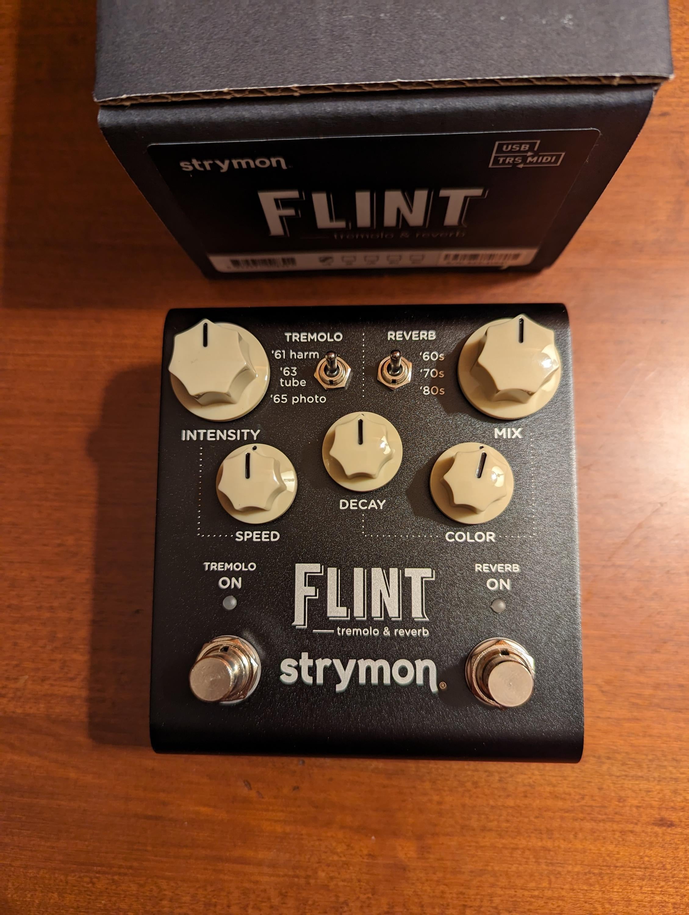 Used Strymon Flint Tremolo and Reverb Pedal - Sweetwater's Gear