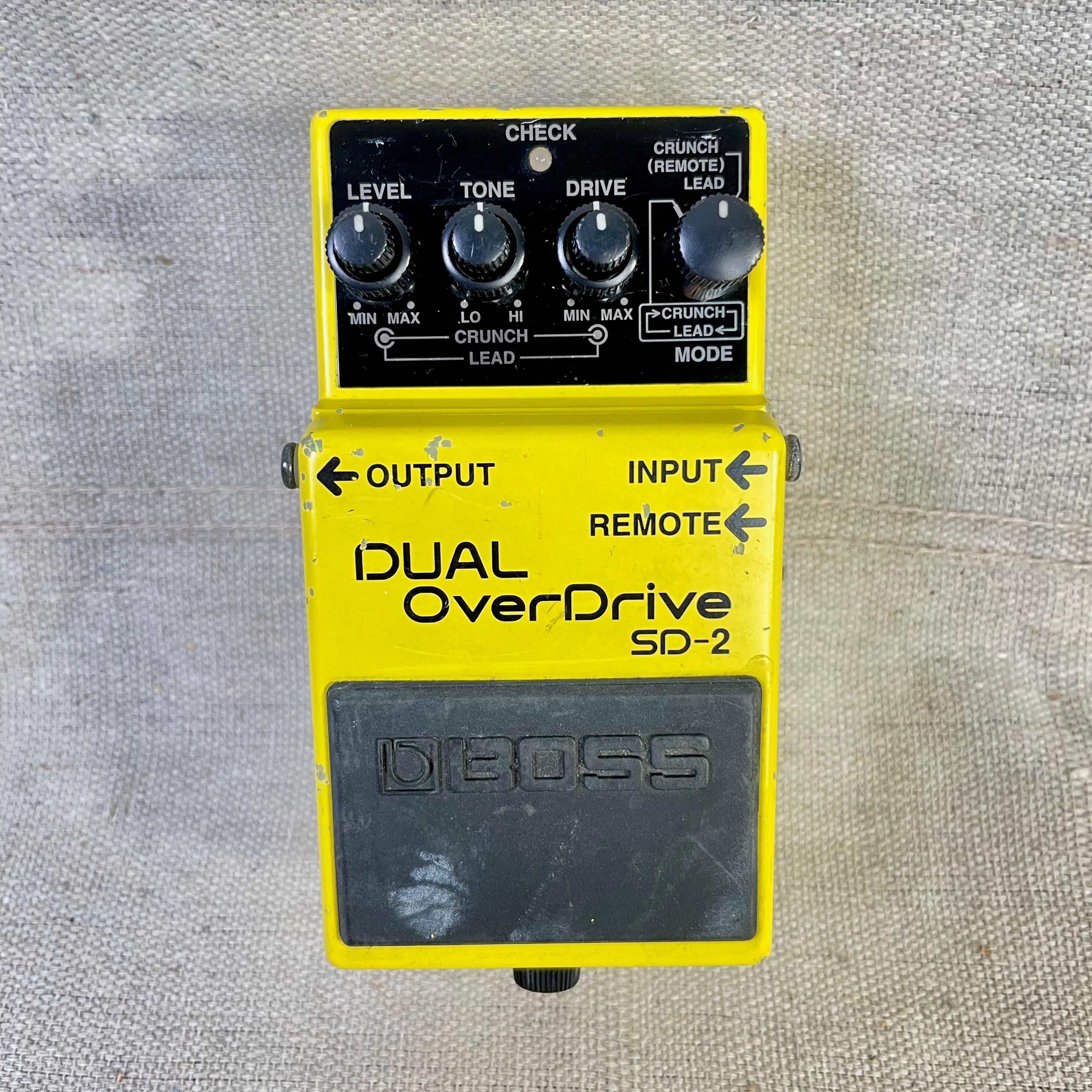 Used Boss SD-2 Dual OverDrive Silver Label - Sweetwater's Gear 