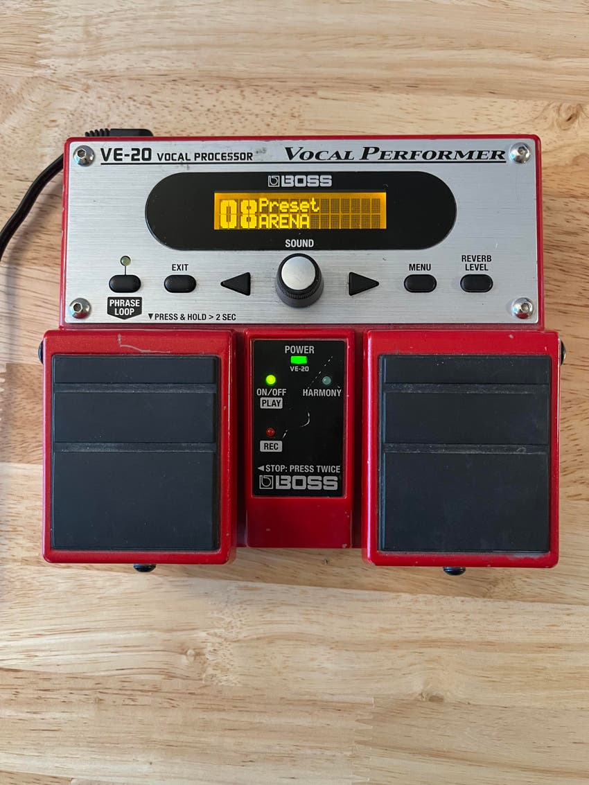 Used Boss VE20 Vocal Processor Sweetwater's Gear Exchange