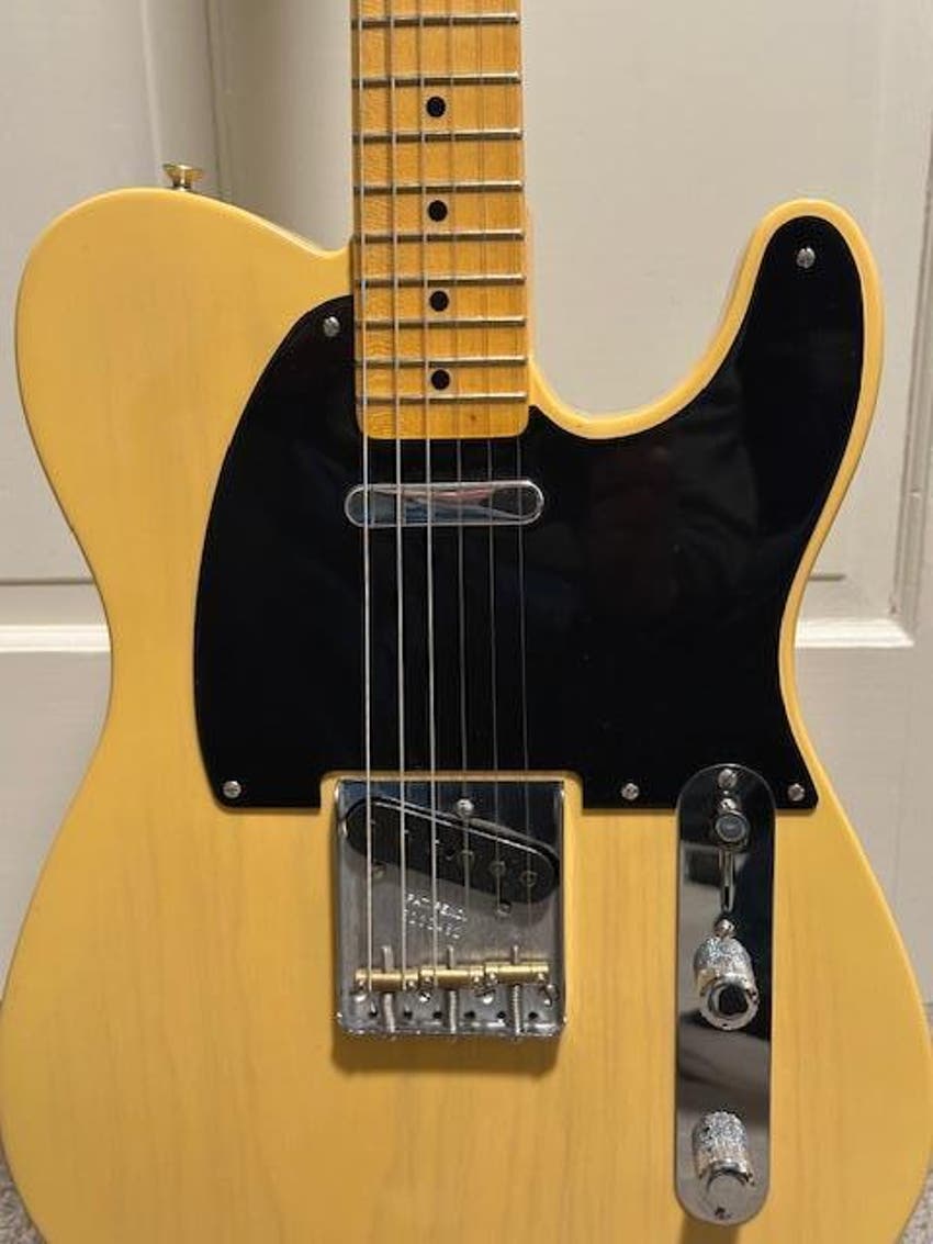 1950 Double Esquire Deluxe Closet Classic Electric Guitar - Faded Nocaster Blonde