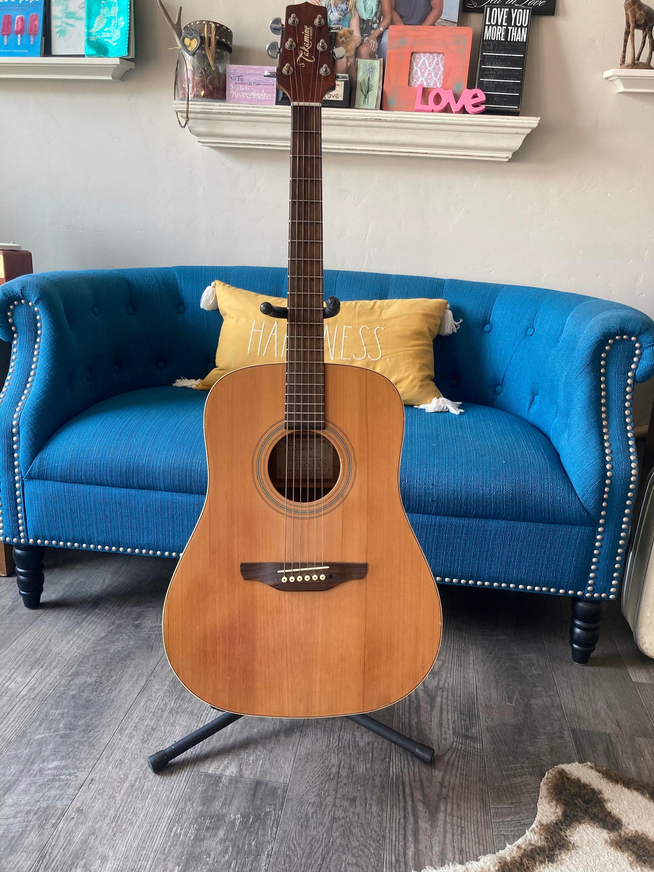 Used Takamine GS-330S acoustic dreadnought