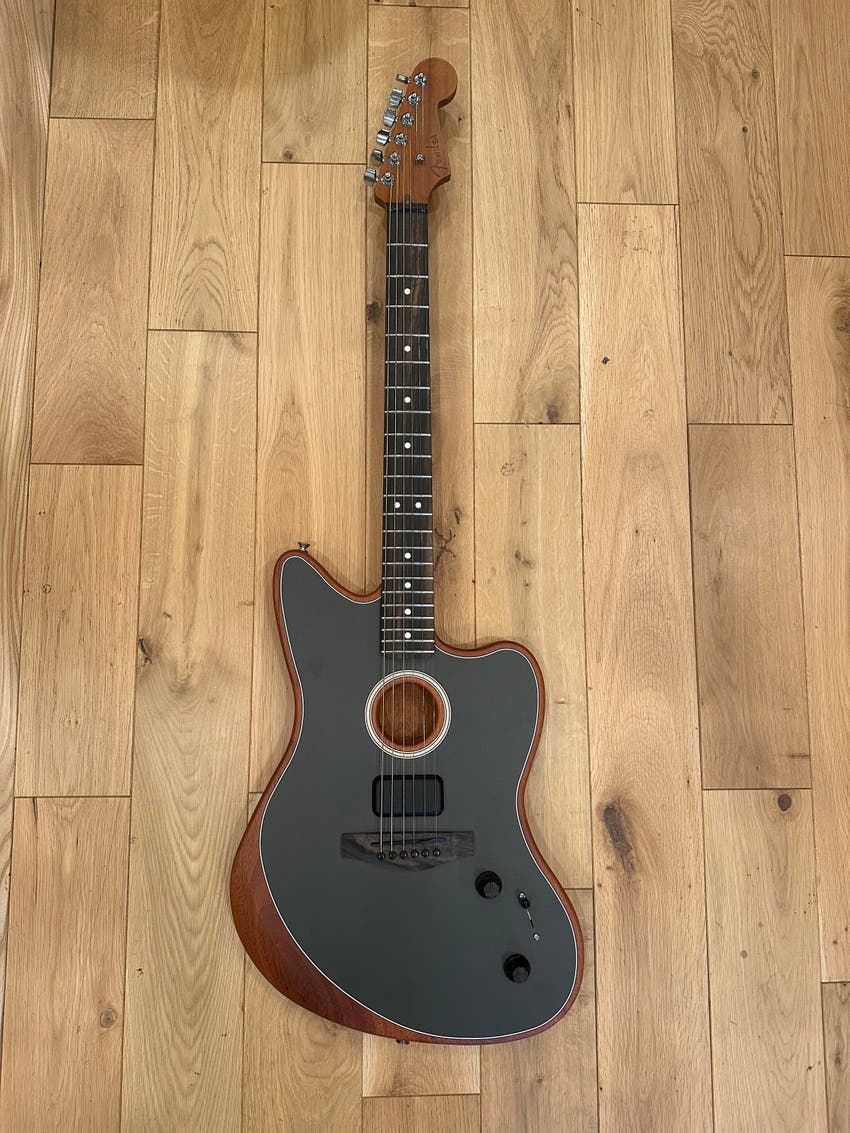 Used Fender American Acoustasonic Jazzmaster Sweetwater's Gear Exchange