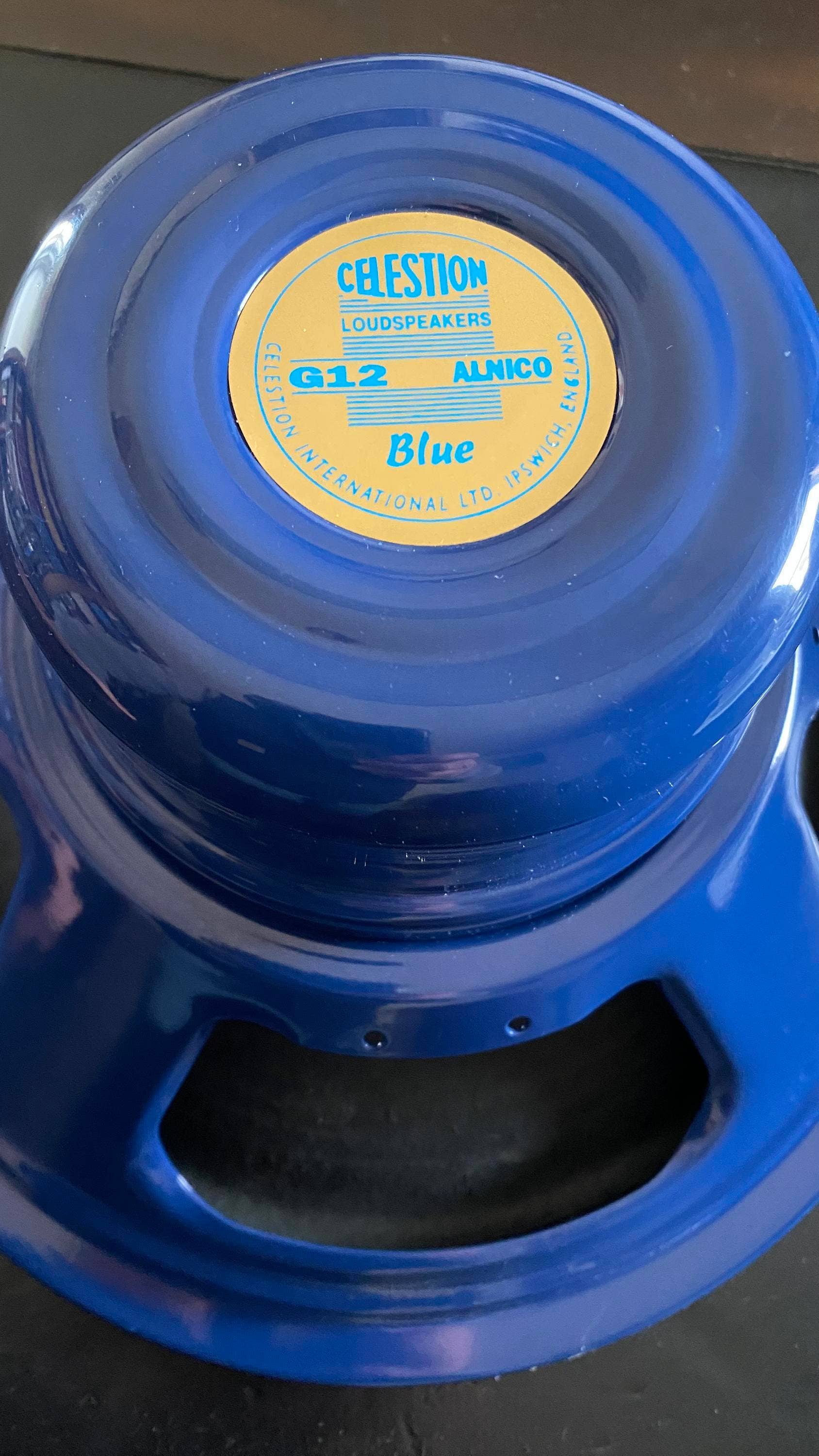 Celestion USED Blue 12 inch 15watt Alnico Replacement Guitar Speaker 16 Ohm Sweetwater Gear