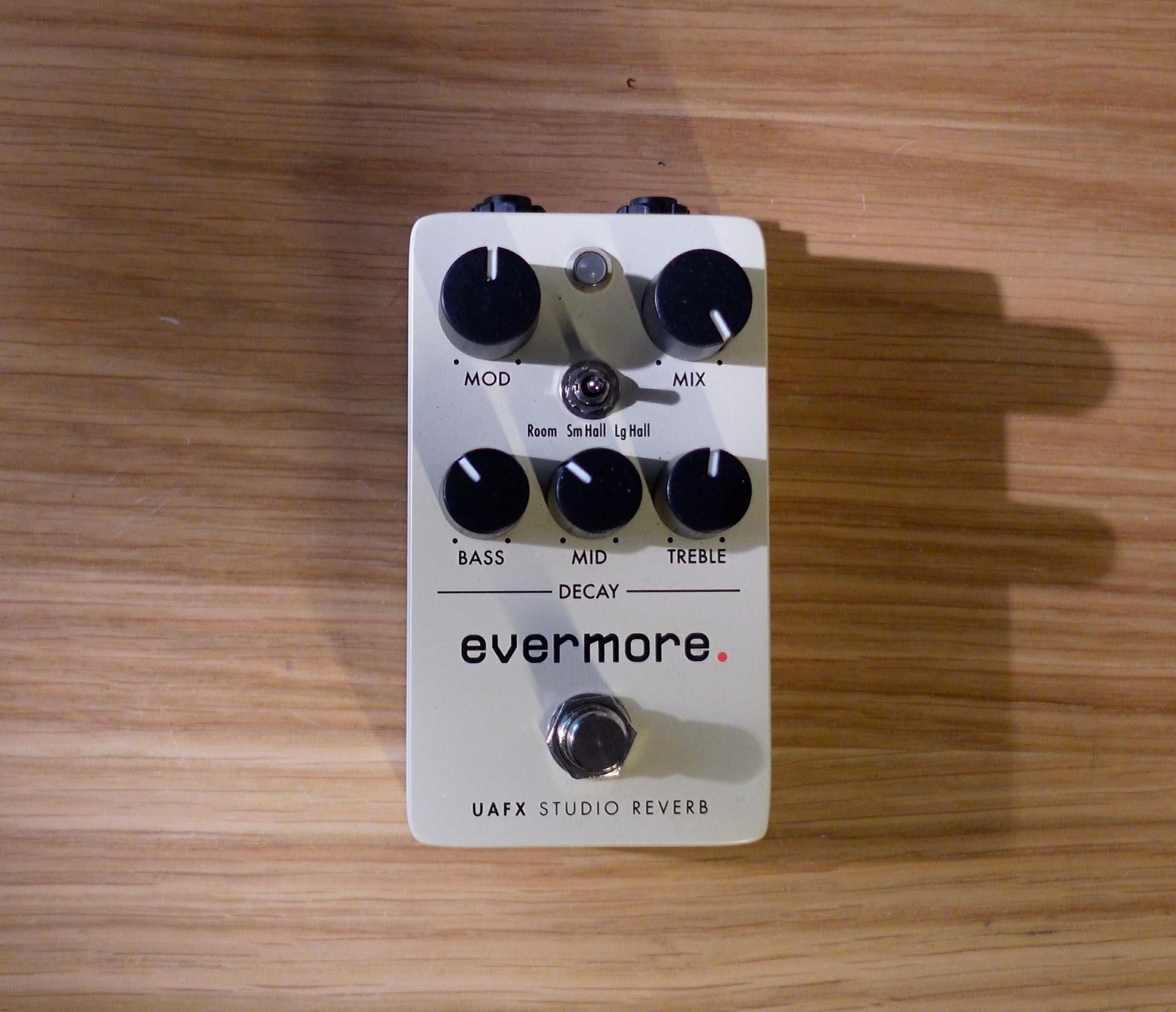 Used Universal Audio Evermore Studio Reverb Effect Pedal