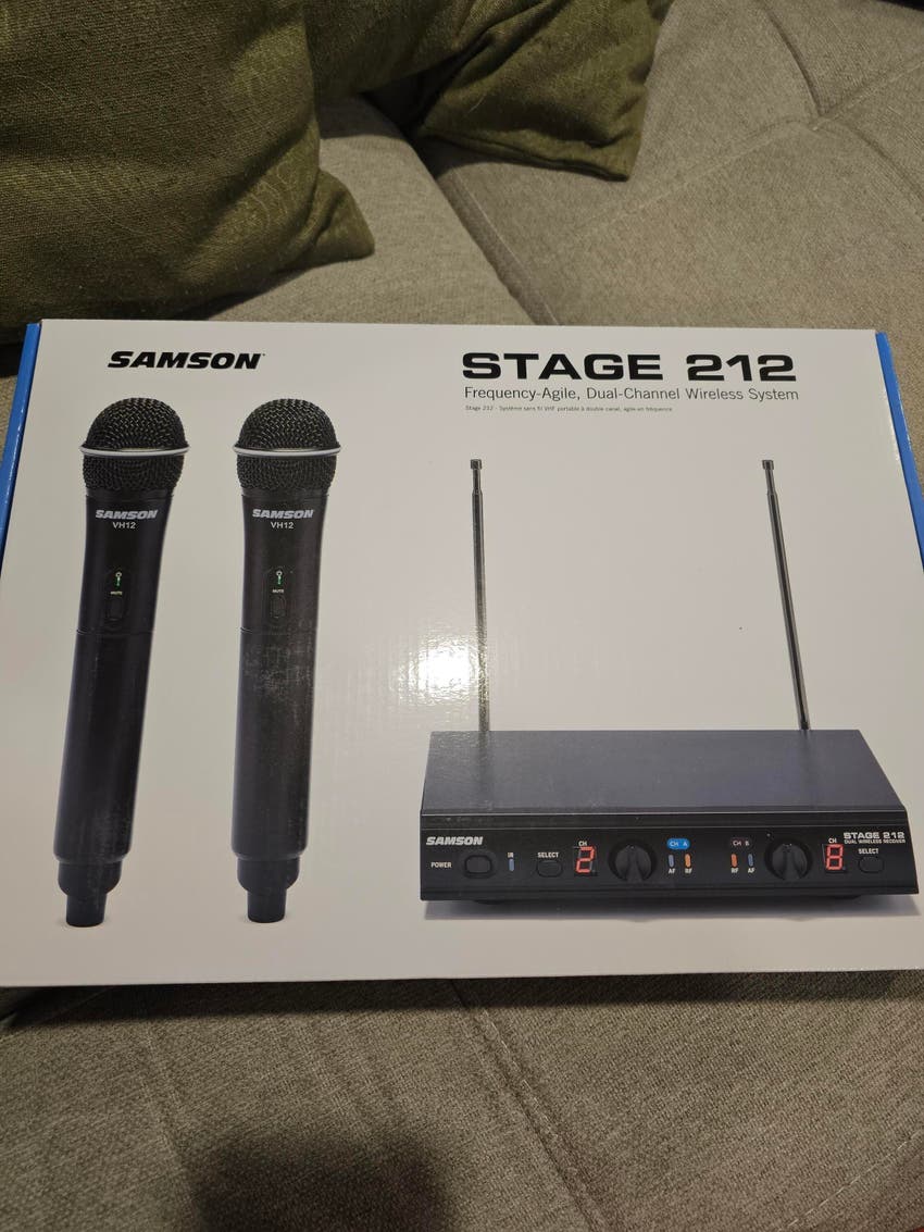 Used Samson Stage 212 Dualchannel Handheld Gear Exchange