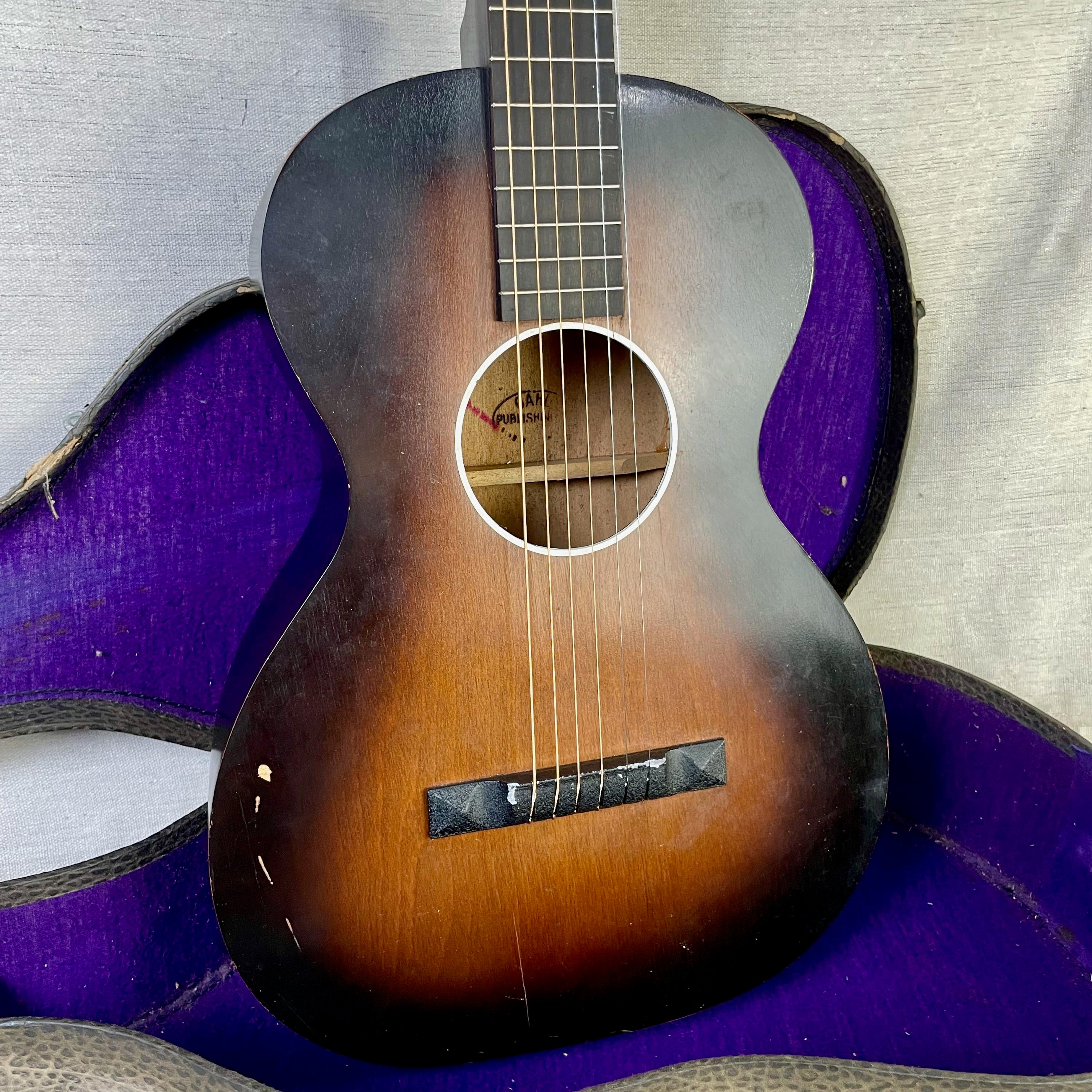 1920〜30s Oahu Hawaiian Guitar オアフ ハワイアンギター パーラーギター スチールギター スライドギター ブルース ｜アコースティックギター