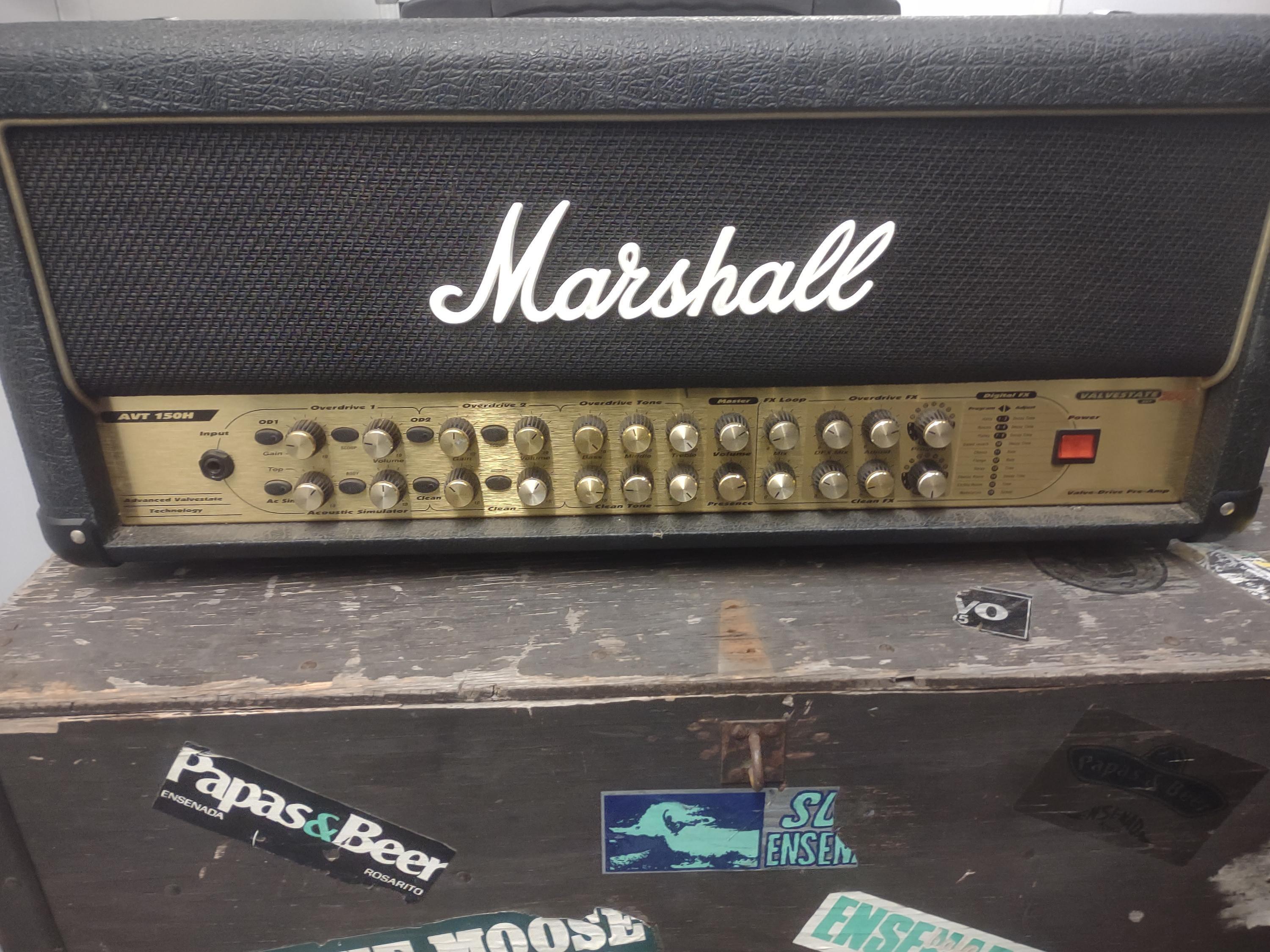 Used Marshall ValveState 2000 AVT-150H 4 Channel 150 watt Guitar Head