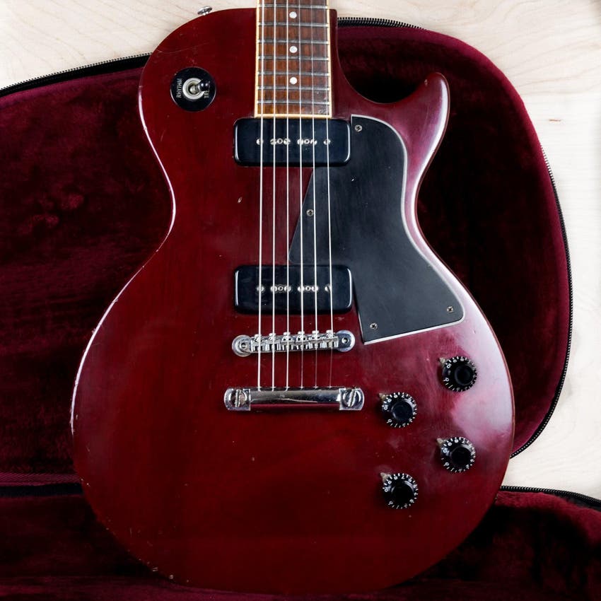 Les Paul Special 1991 Heritage Cherry "Junior II" P-100 Pickups w/ Gibson Soft Case