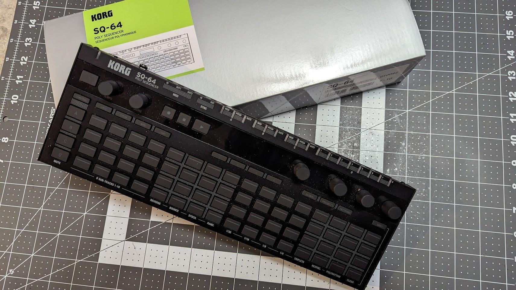 Used Korg SQ-64 Poly Sequencer